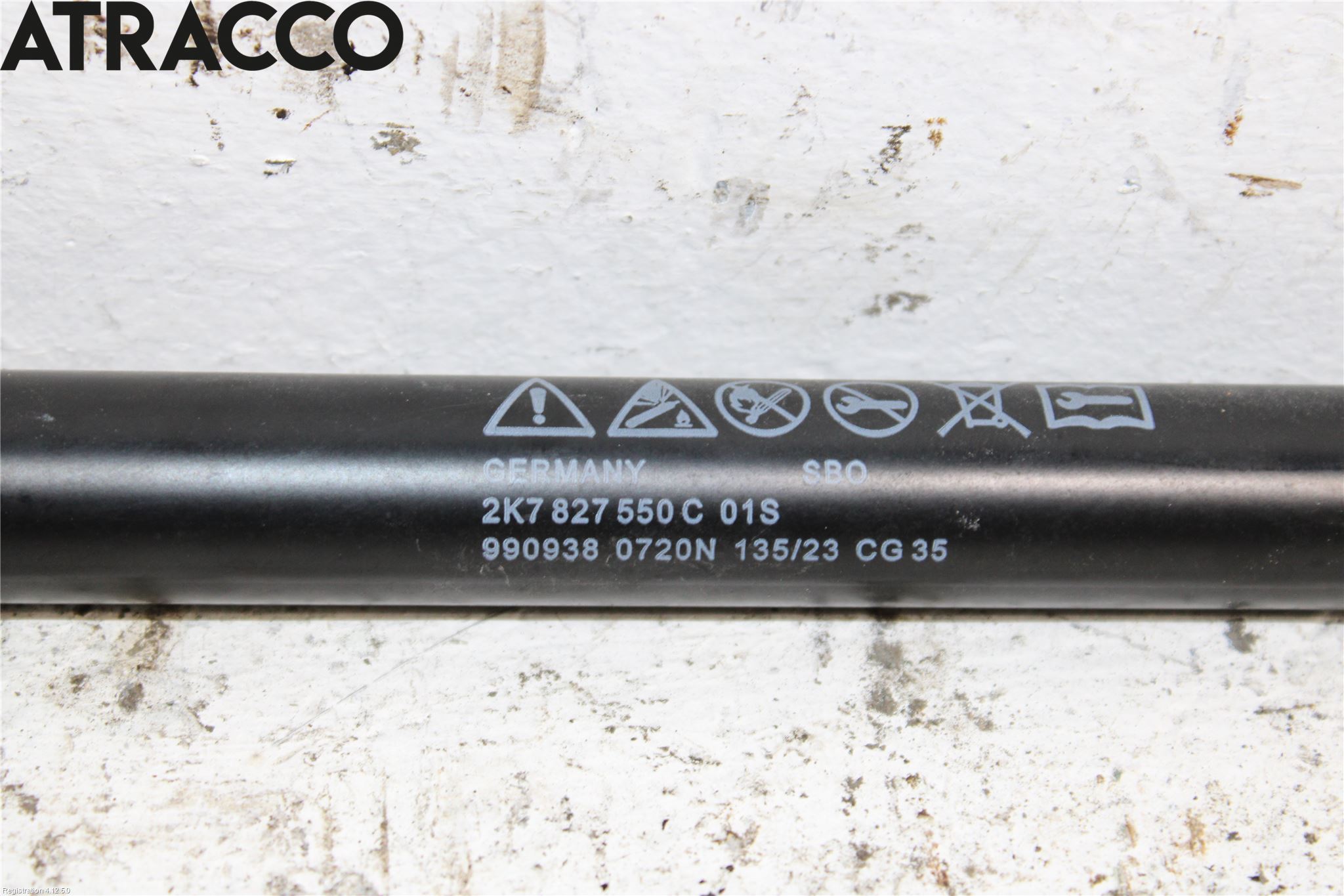 Volkswagen VW CADDY 21- Bakluke Demper-Gassfjær