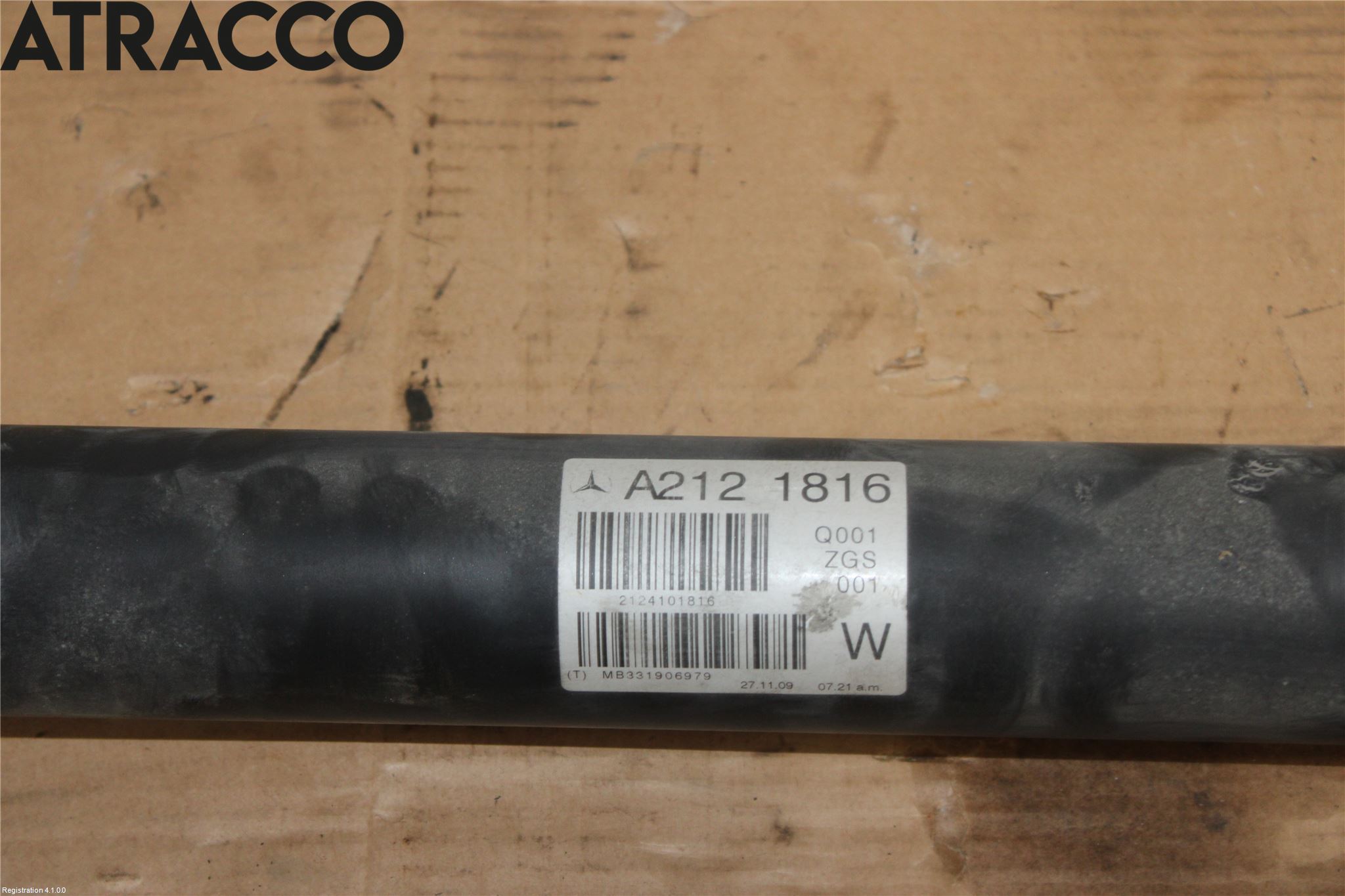 Mercedes-Benz MB E-KLASS (W212) 09-16 Mellomaksel Kompl