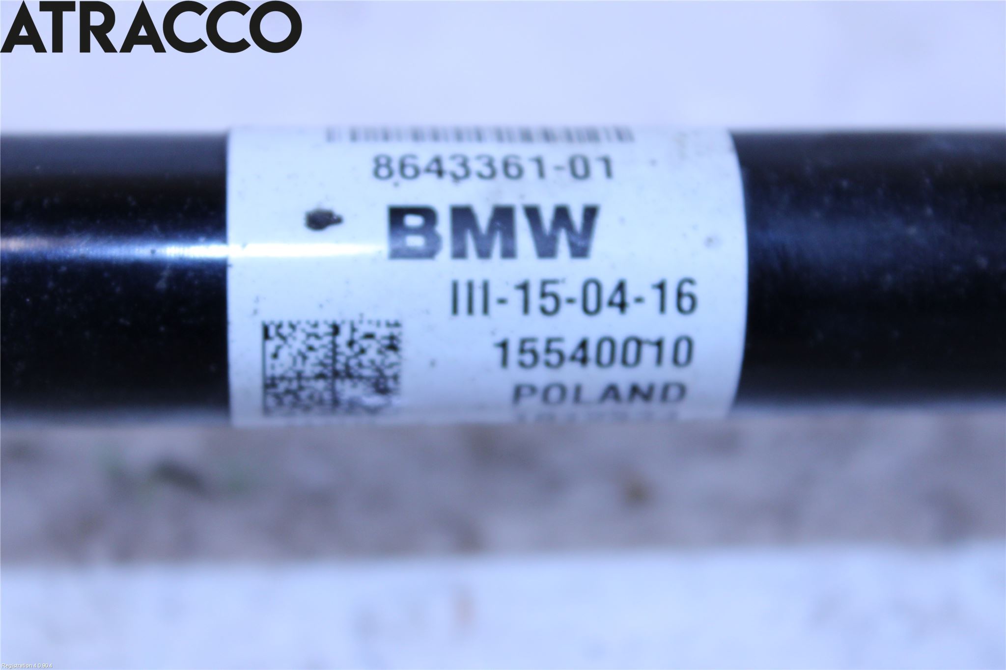 Mini ONE/COOPER 5DR F55 14-24 Drivaksel Foran Kompl Venstre