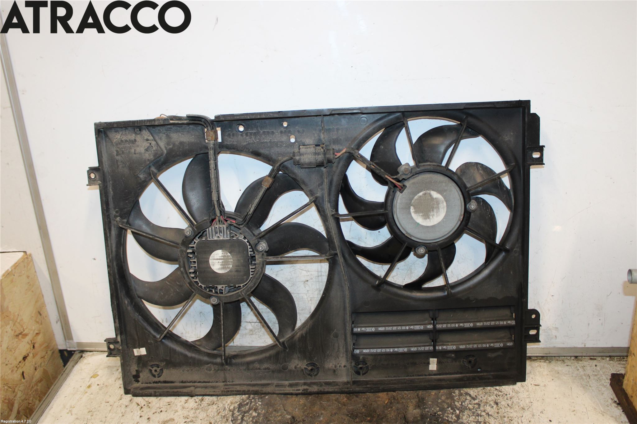 Volkswagen VW CADDY 11-15 Kjølevifte Elektrisk