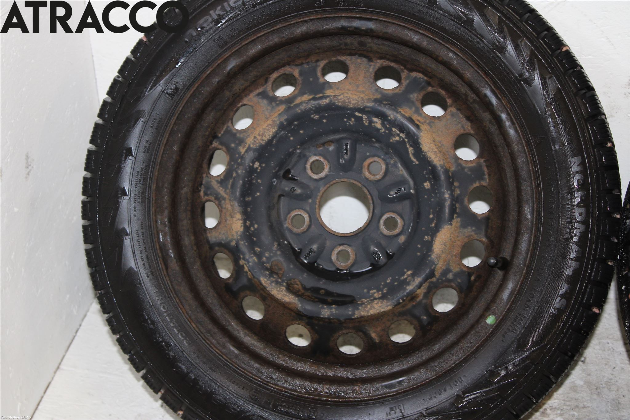 Toyota AURIS 07-09 Dekk Vinter På Stål Felg 4Stk