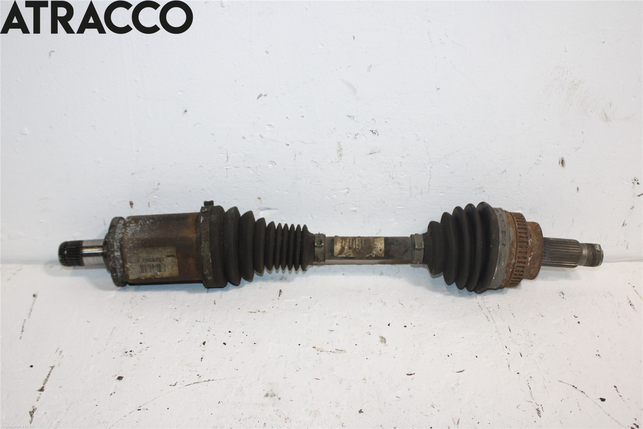 BMW 3 E90/91 SED/TOU 05-12 Drivaksel Foran Kompl Venstre