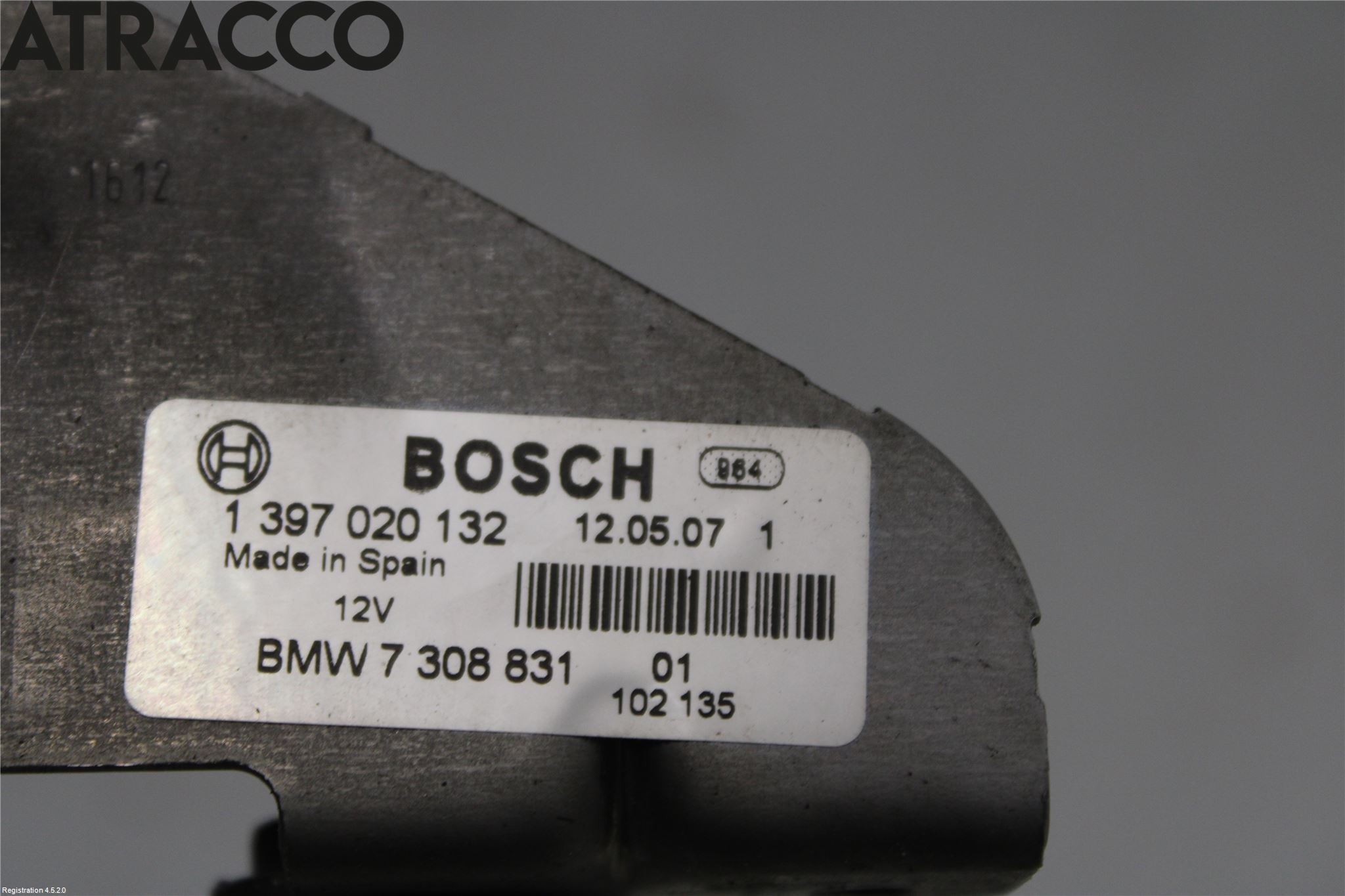 BMW 5 F10/F11/F18 09-17 Bakluke-Lokk Låsekasse