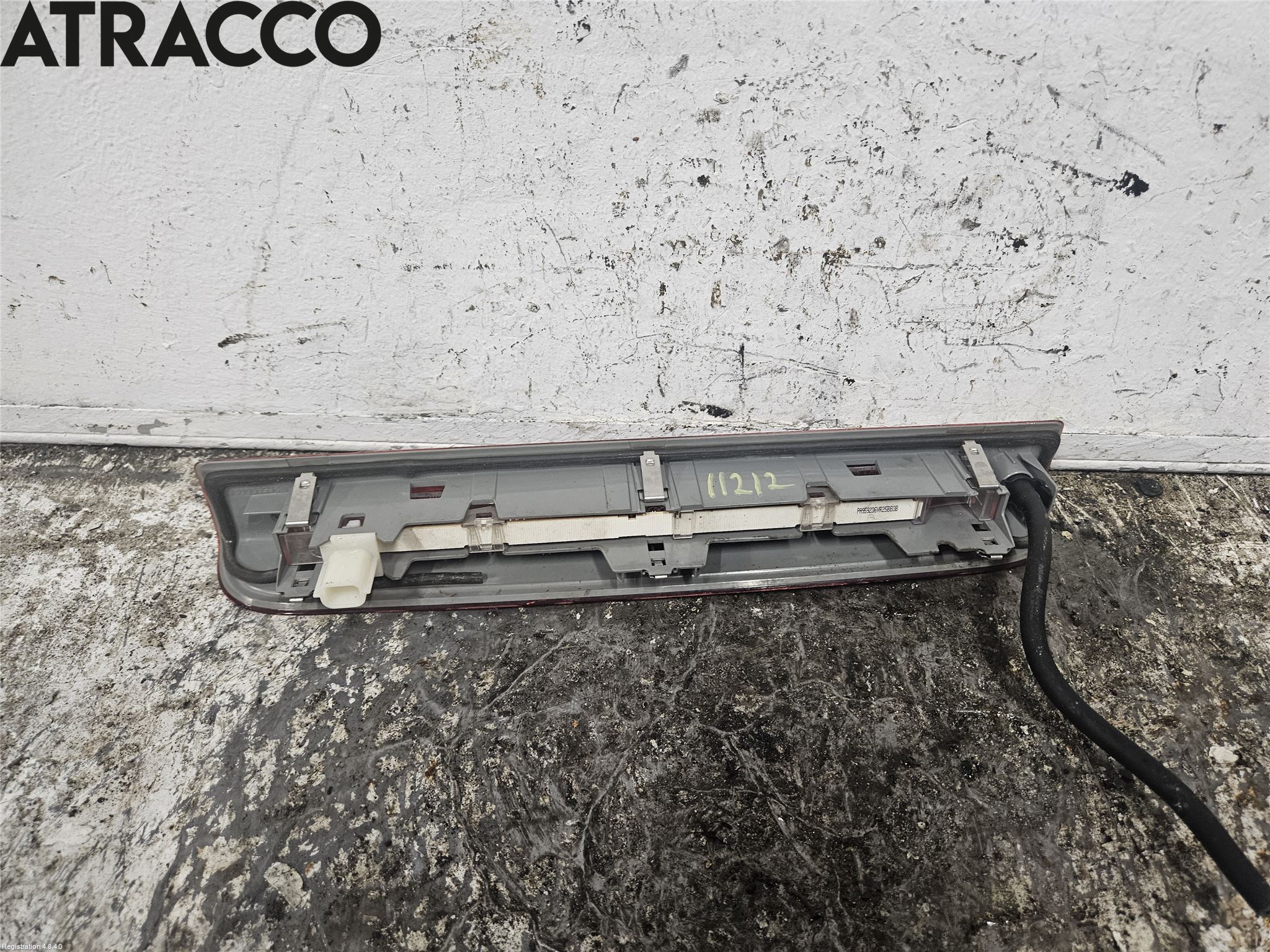 Renault SCÉNIC III / GRAND SCÉNIC 09-16 Bremselys Bakrute