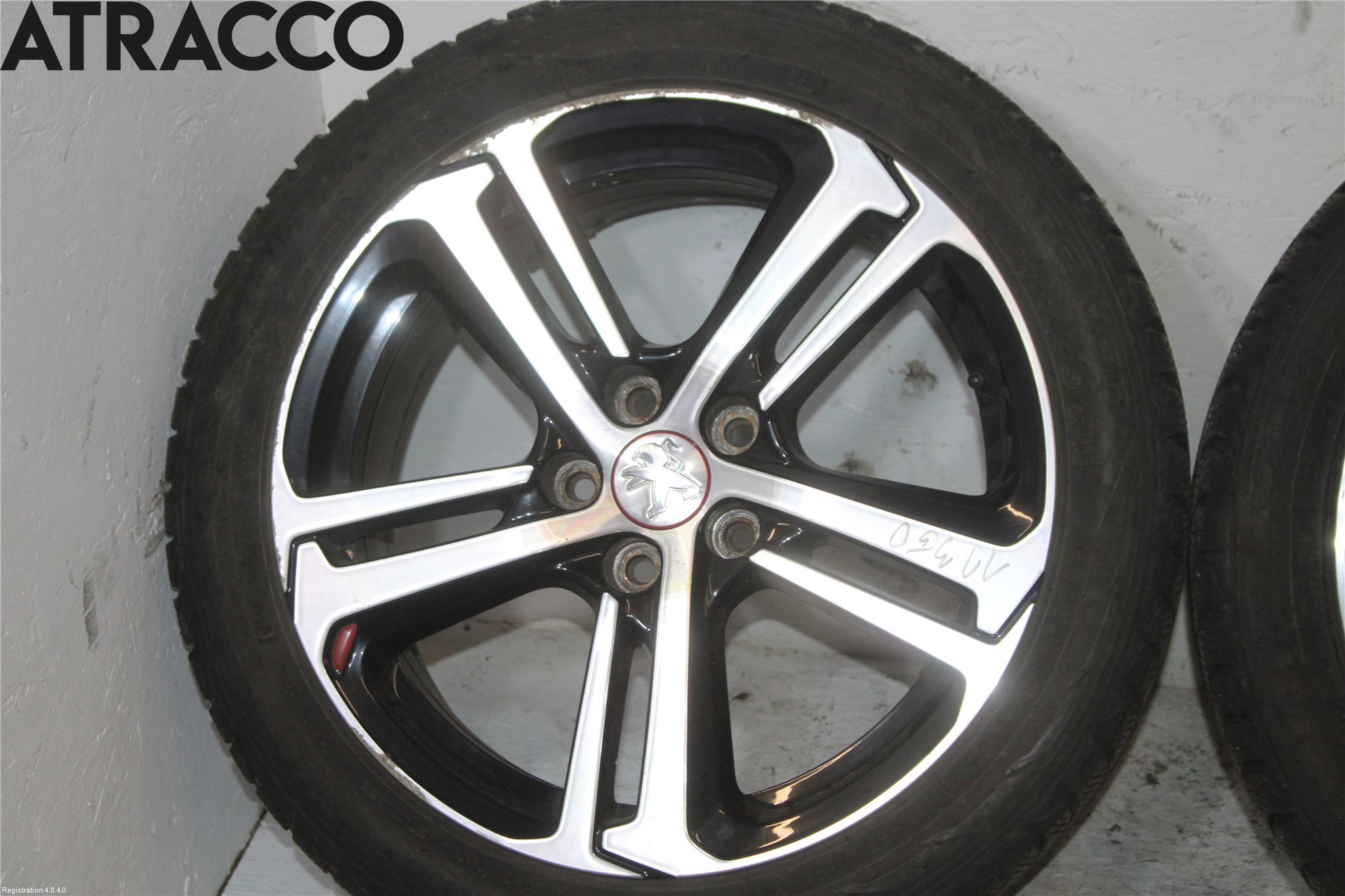 Peugeot 308 14-21 Dekk Vinter På Alu Felg 4Stk