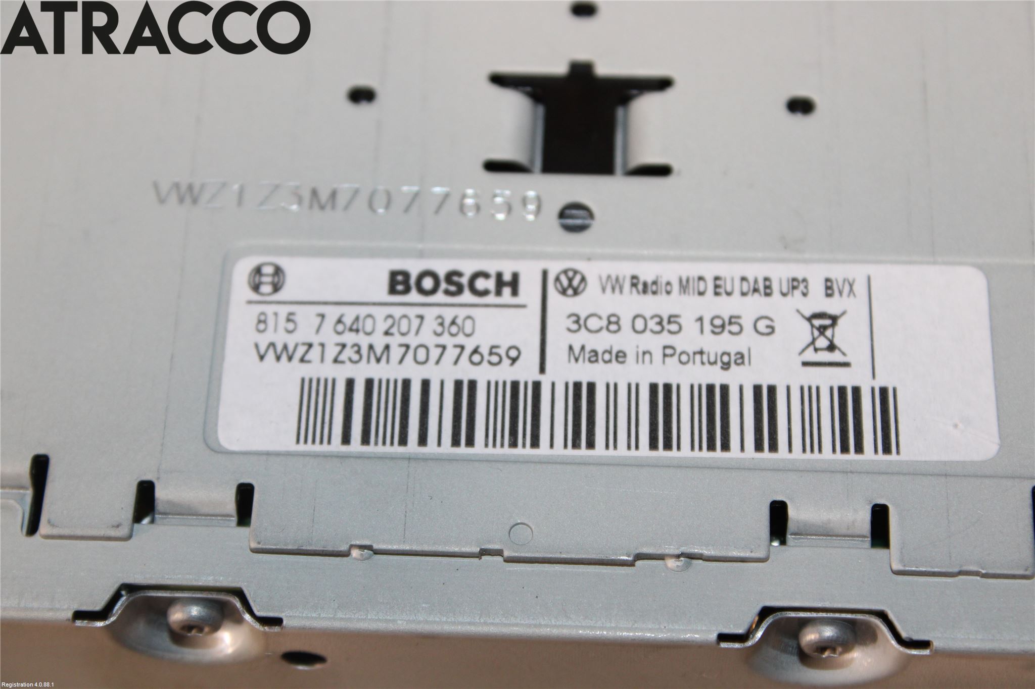 Volkswagen VW GOLF VI 09-13 Stereo Radio Med Cd