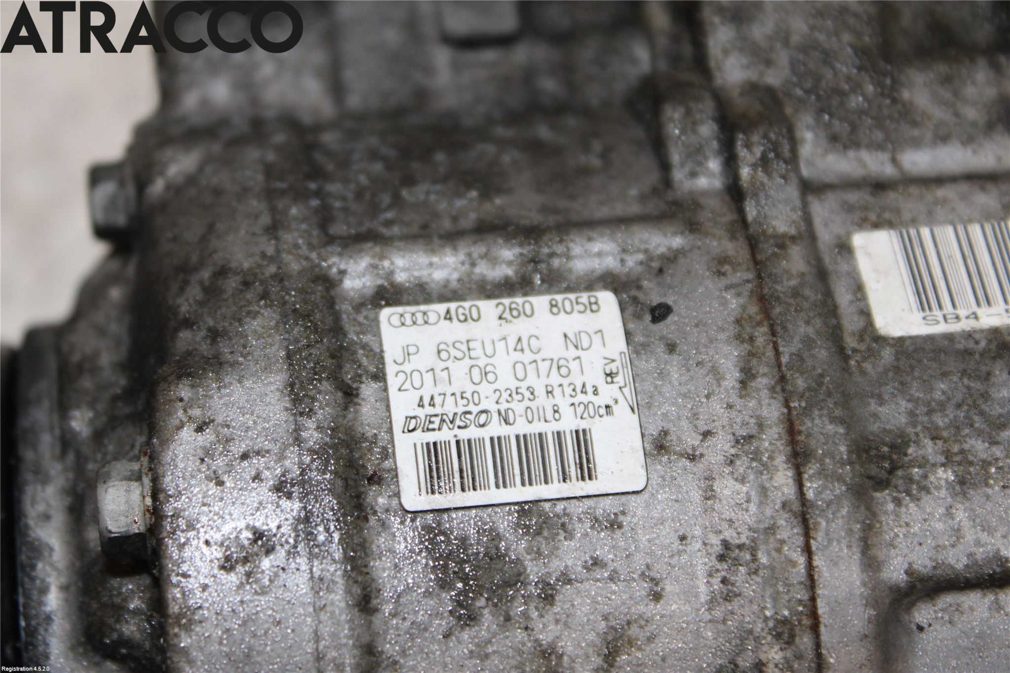 Audi A7/S7 4G 11-17 Varme Ac Kompressor