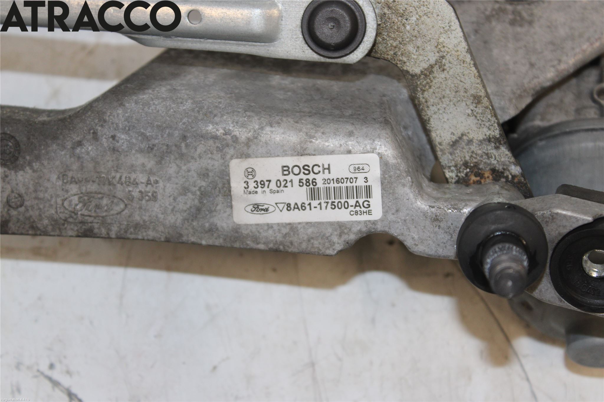 Ford FIESTA 13-17 Viskermotor Frontrute