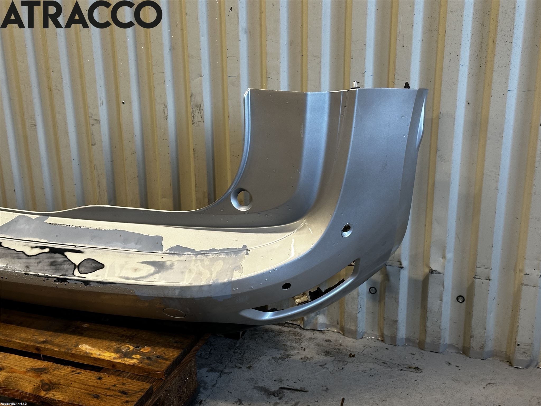 Citroen C4 PICASSO 14-18 Støtfanger Bak