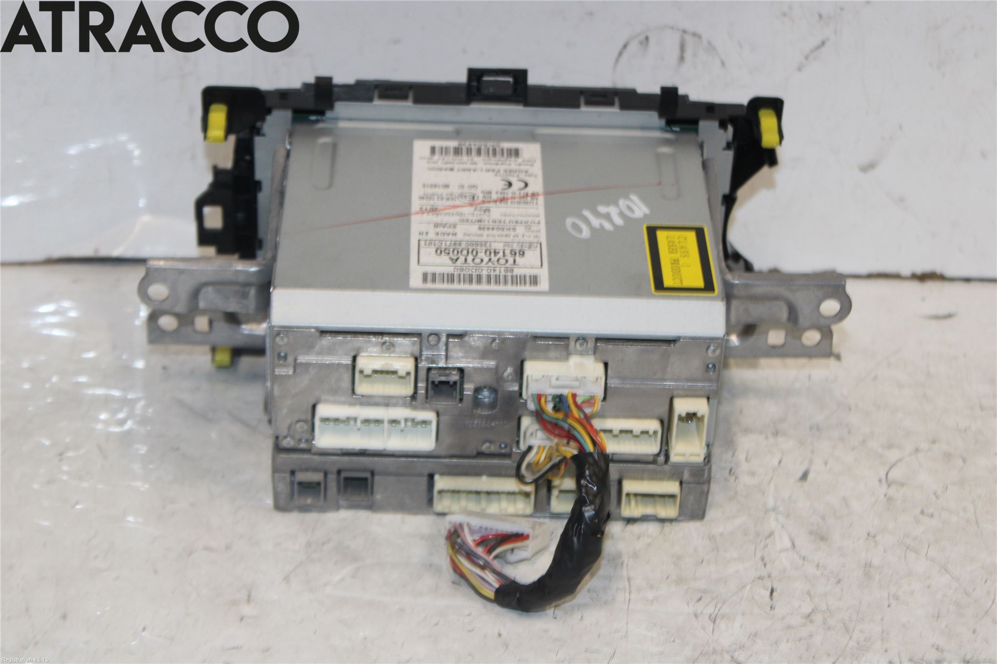 Toyota YARIS XP130 12-14 Stereo Radio