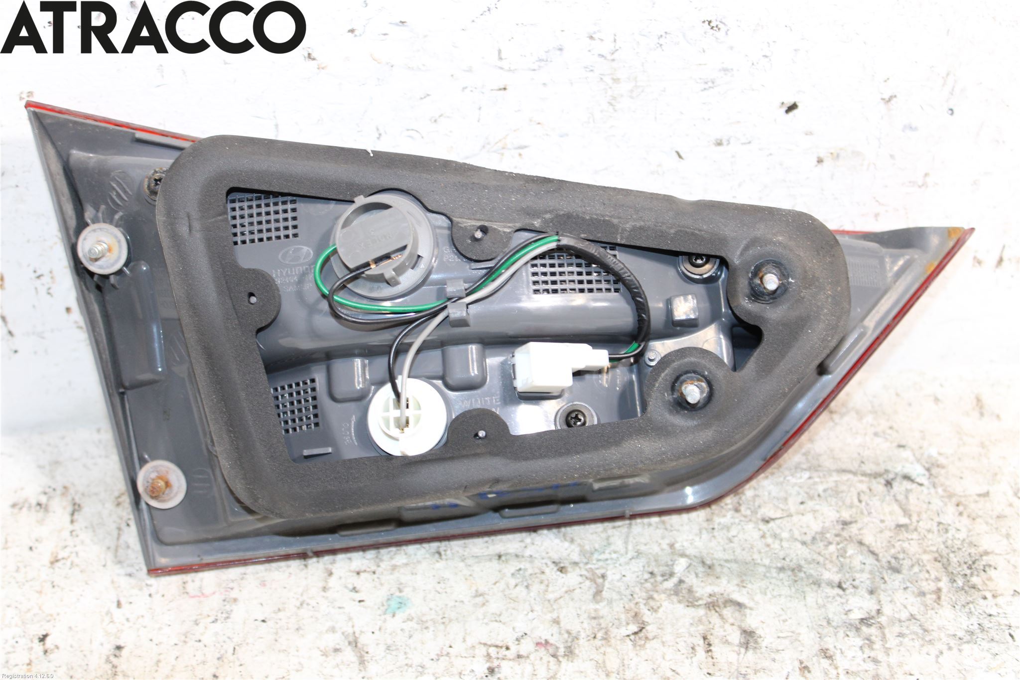 Hyundai ix20 Baklykt Høyre  På Luke(Indre)