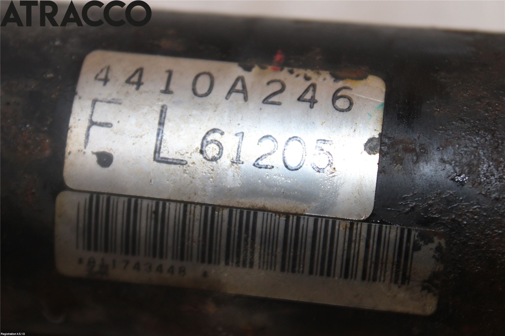 Mitsubishi OUTLANDER 07-12 Servo Snekke - Tannstang