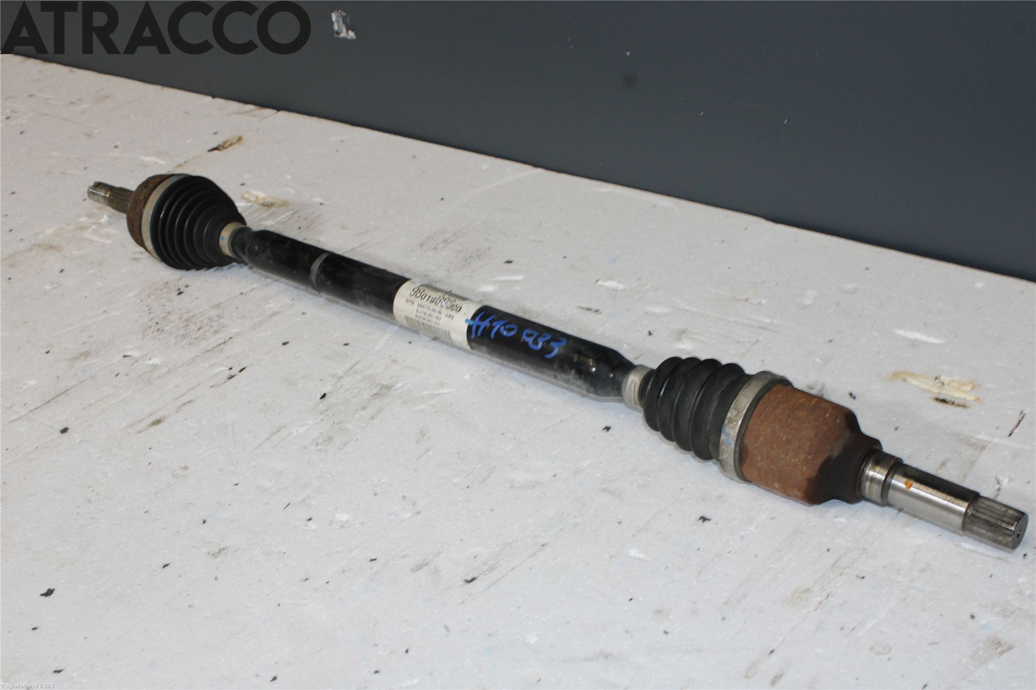 Citroen DS3 Drivaksel Foran Kompl Høyre