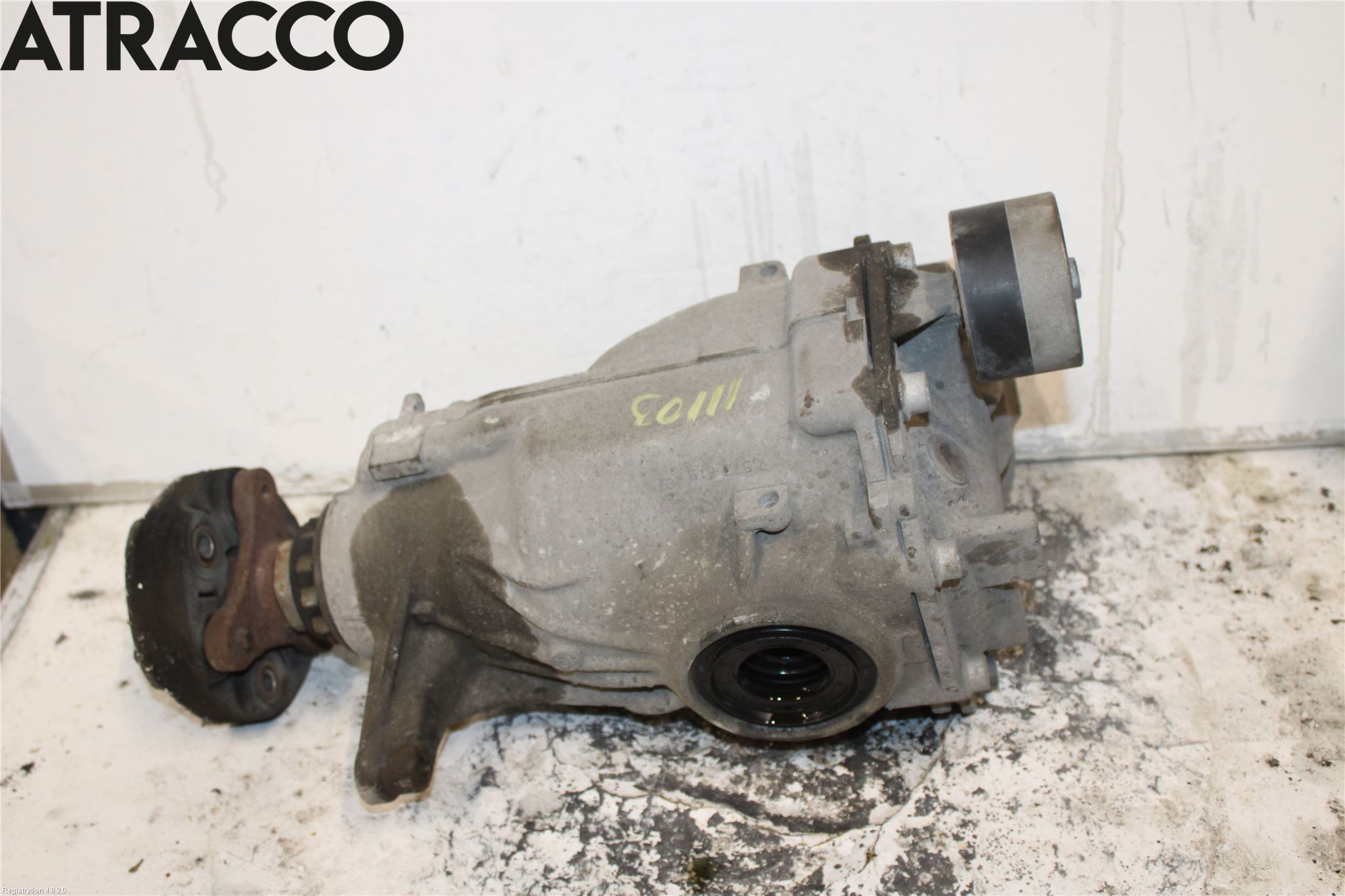 BMW 5 F10/F11/F18 09-17 Bakaksel Kardang Bak -Diff