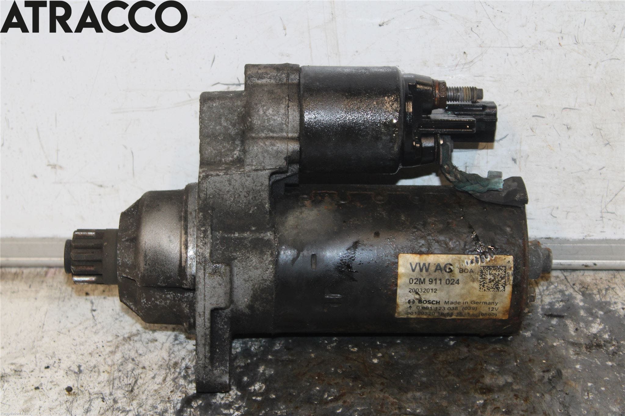 Volkswagen VW TRANSP/CARAVELLE (T5) 04-15 Startmotor Diesel
