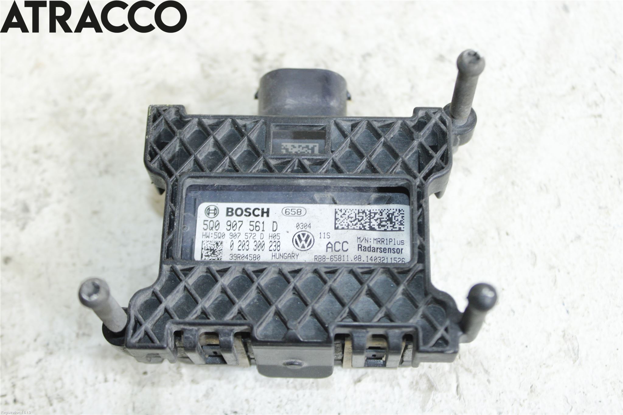 Volkswagen VW GOLF / E-GOLF VII 13-20 Sensor Fartsbegrensning