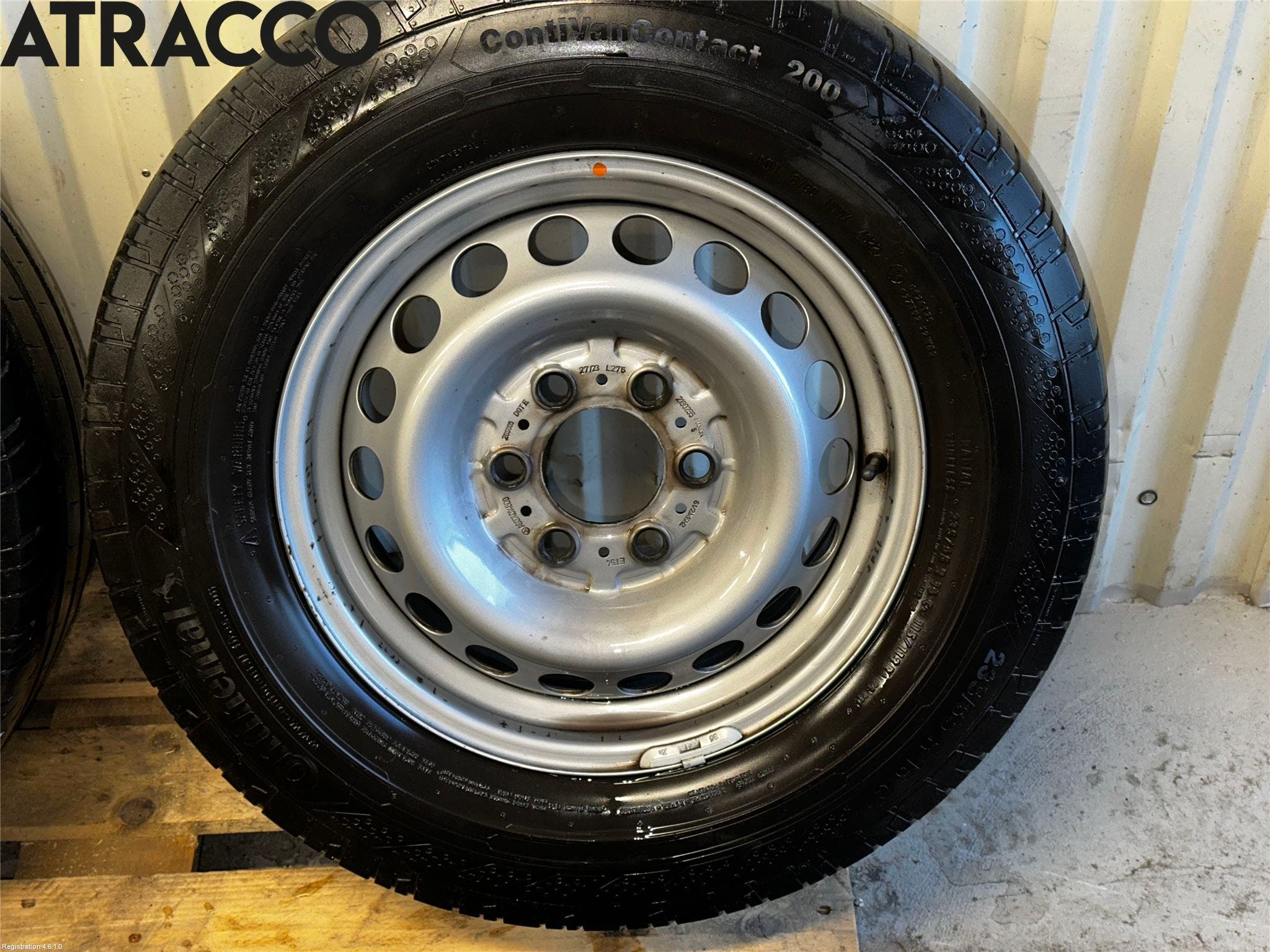 Mercedes-Benz MB SPRINTER (W907/W910) 19- Dekk Sommer På Stål Felg 4Stk