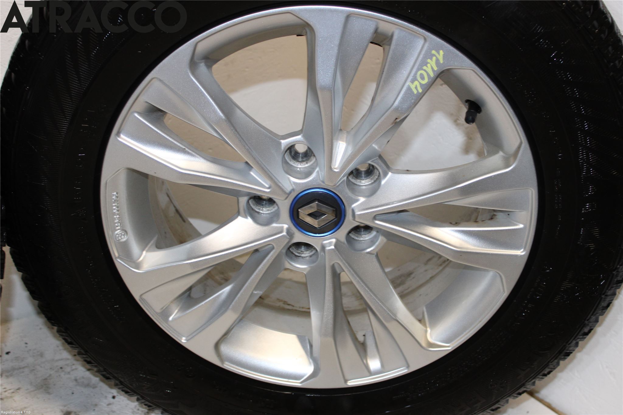 Renault CAPTUR 20-24 Dekk Vinter På Alu Felg 4Stk