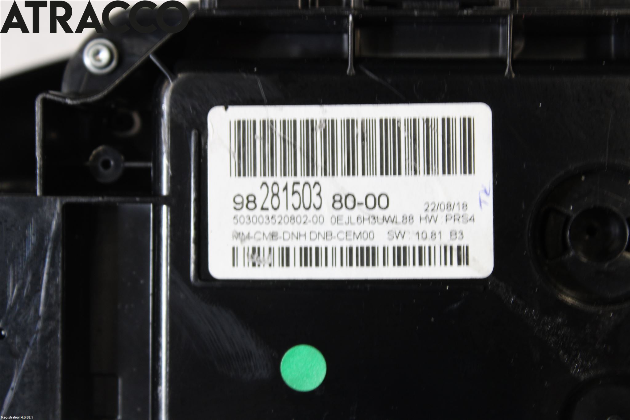 Peugeot 3008 17-24 Instr Speedometer