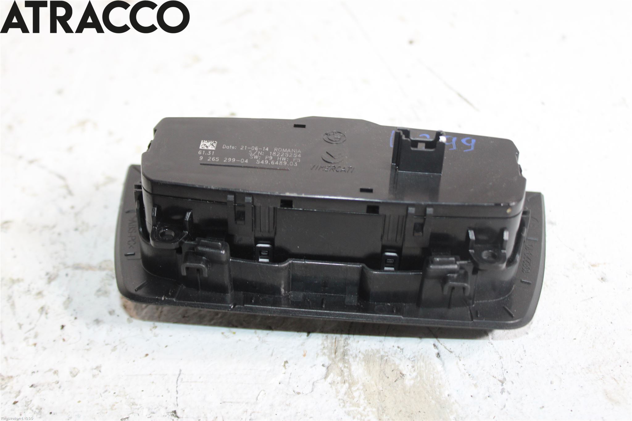 BMW 3 F30/F31/F80 12-19 Bryter Hovedlys