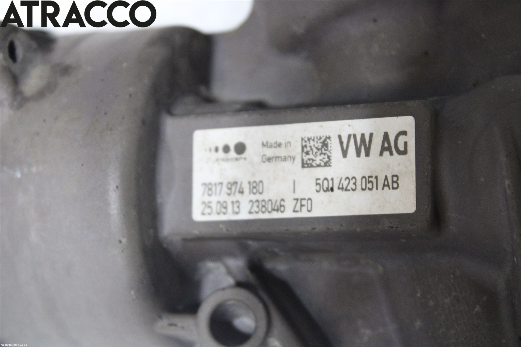 Audi A3/S3 05-13 Snekke - Tannstang