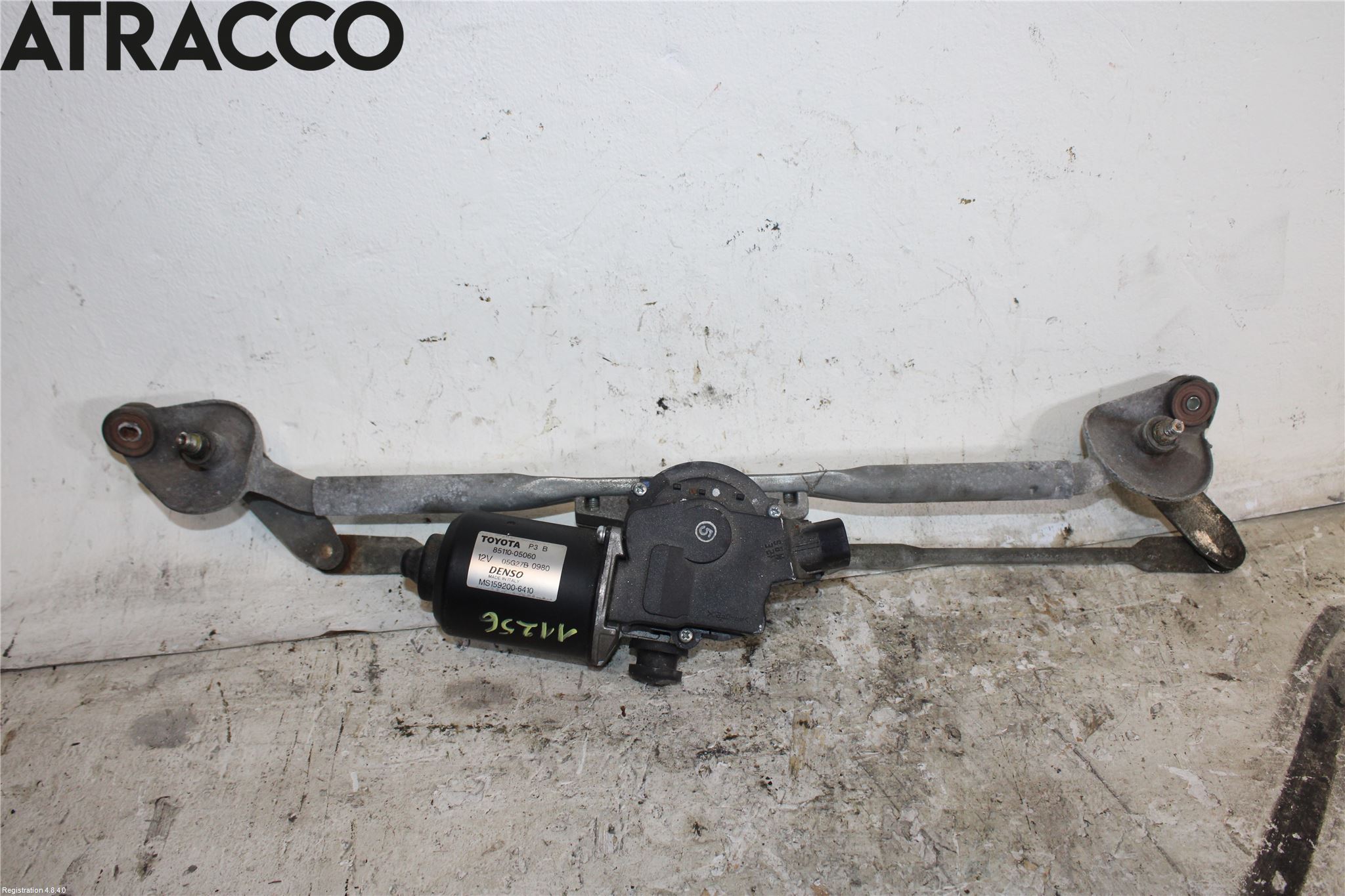 Toyota AVENSIS 03-06 Viskermotor Frontrute