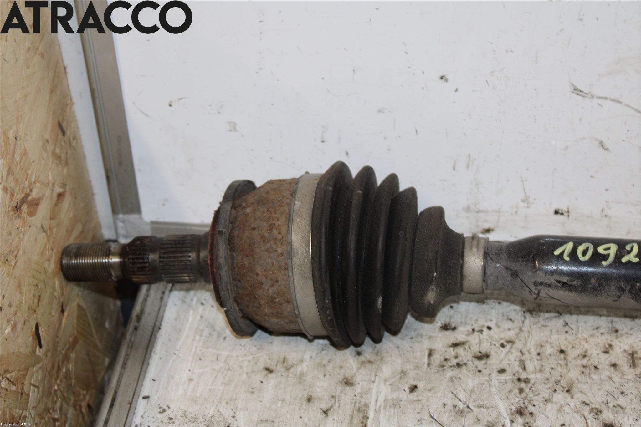 Opel ASTRA K 16-22 Drivaksel Foran Kompl Høyre