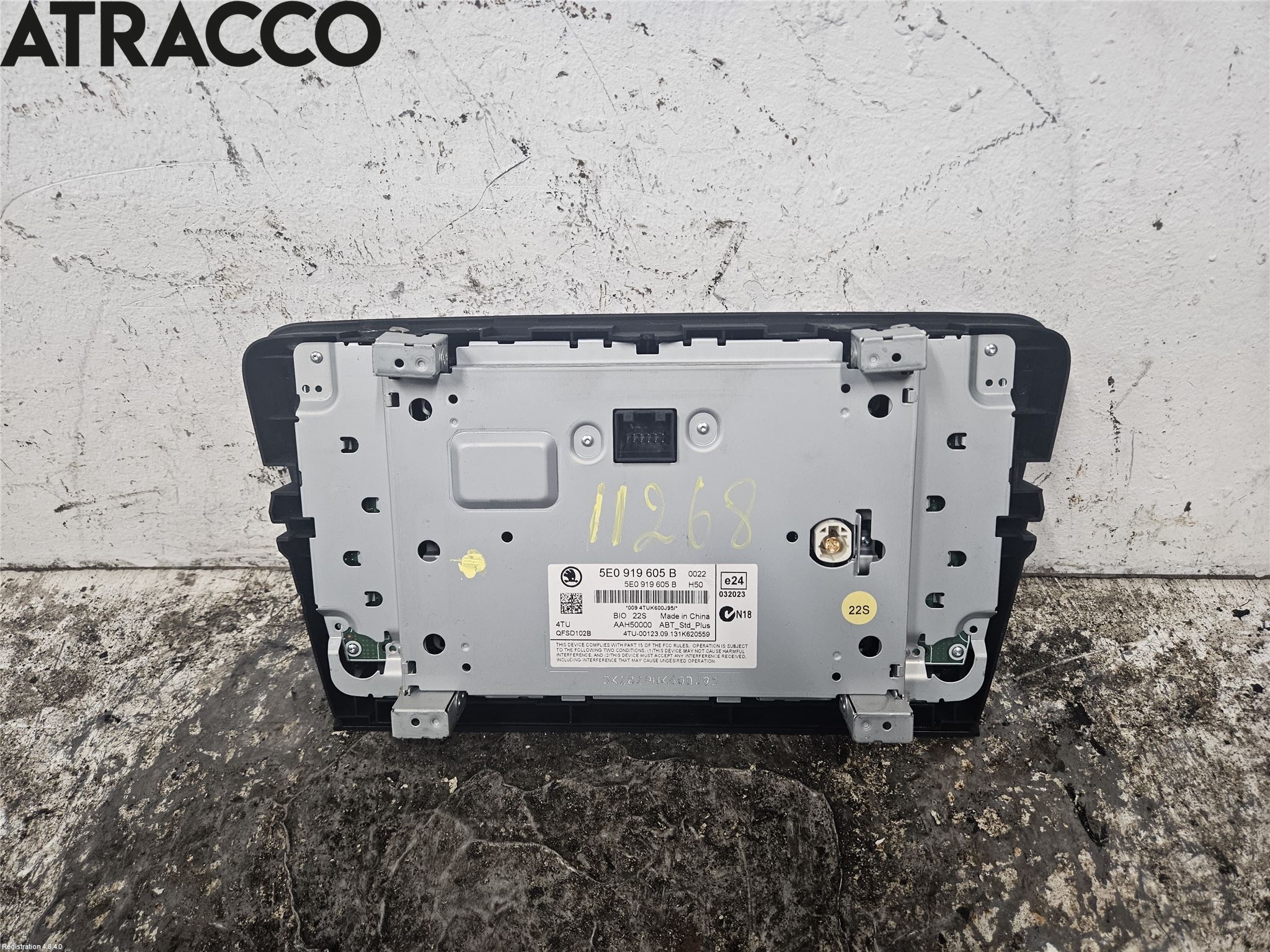 Skoda OCTAVIA (5E) 13-20 Stereo Radio Med Cd