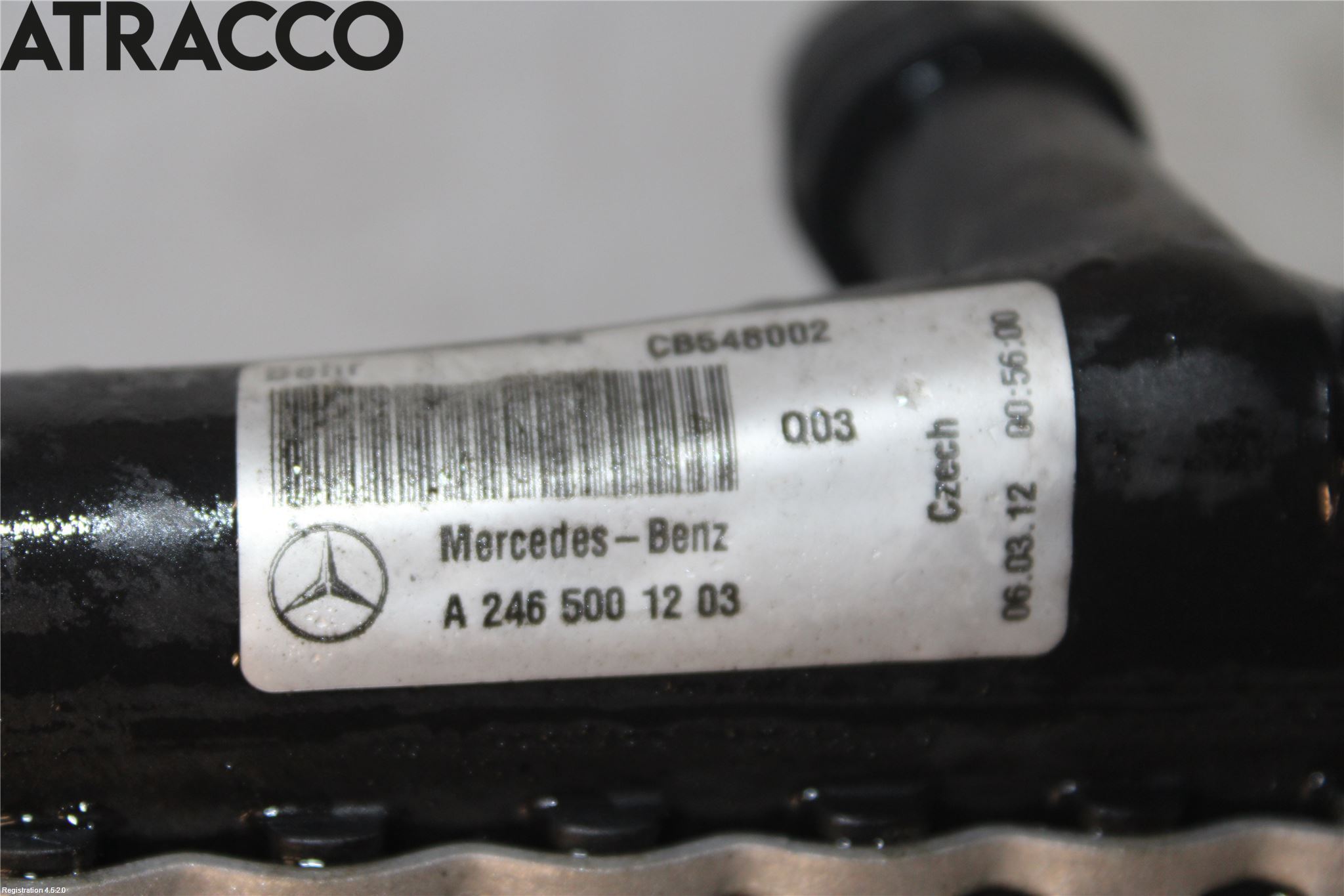 Mercedes-Benz MB B-KLASS (W246/W242) 12-19 Radiator Manuell