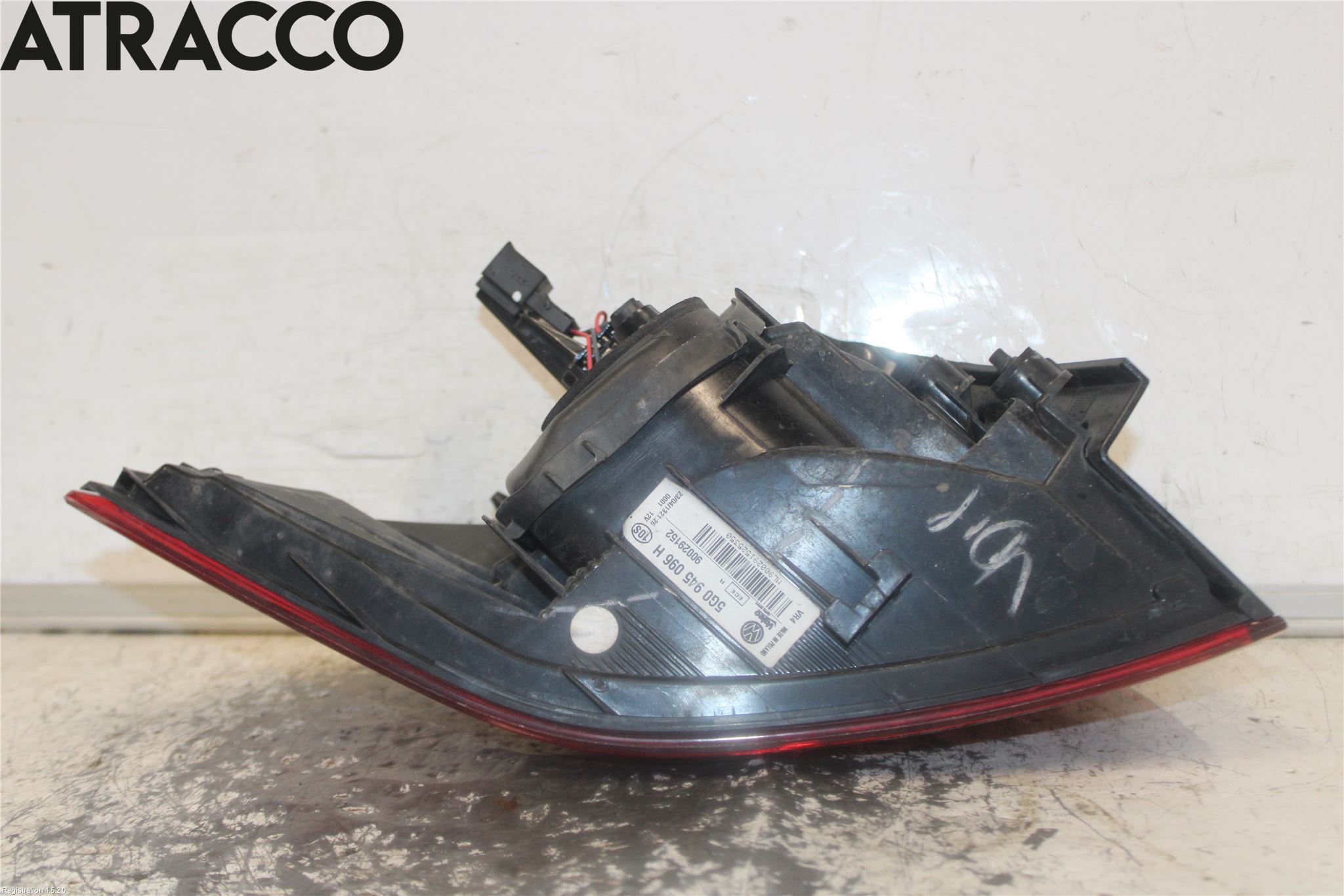 Volkswagen VW GOLF / E-GOLF VII 13-20 Baklykt Høyre