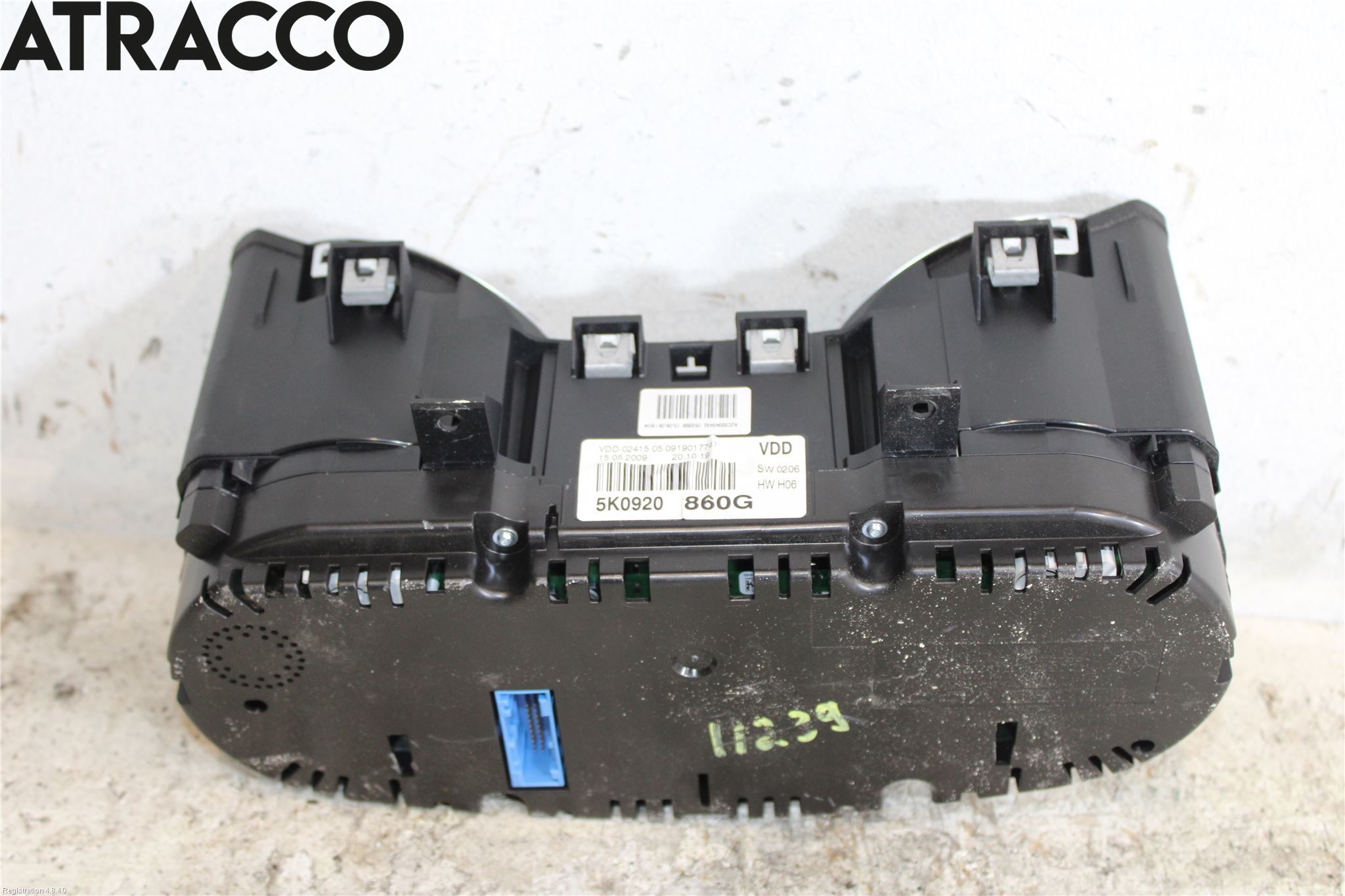 Volkswagen VW GOLF VI 09-13 Instr Kombinert