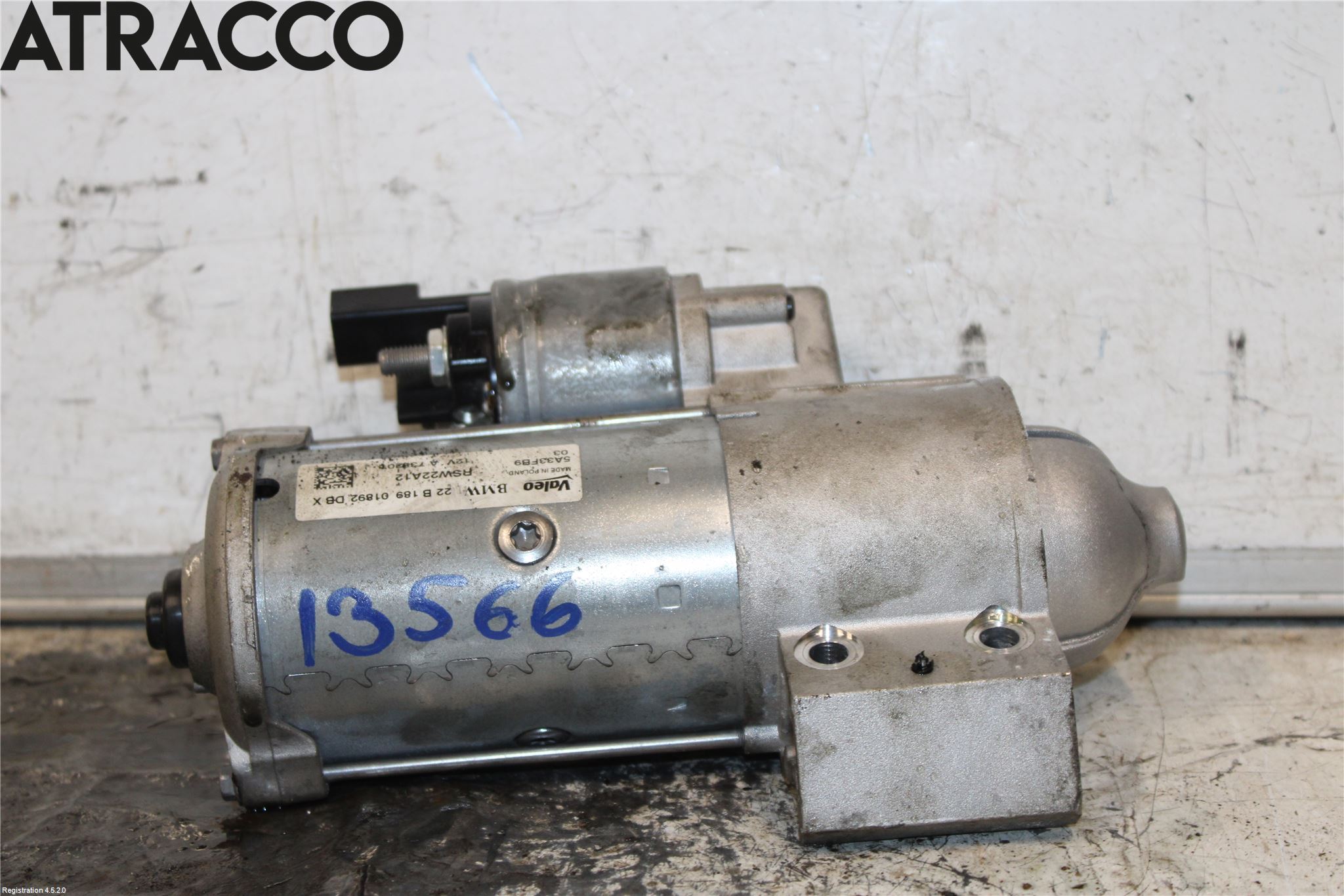 BMW 3 F30/F31/F80 12-19 Startmotor Diesel
