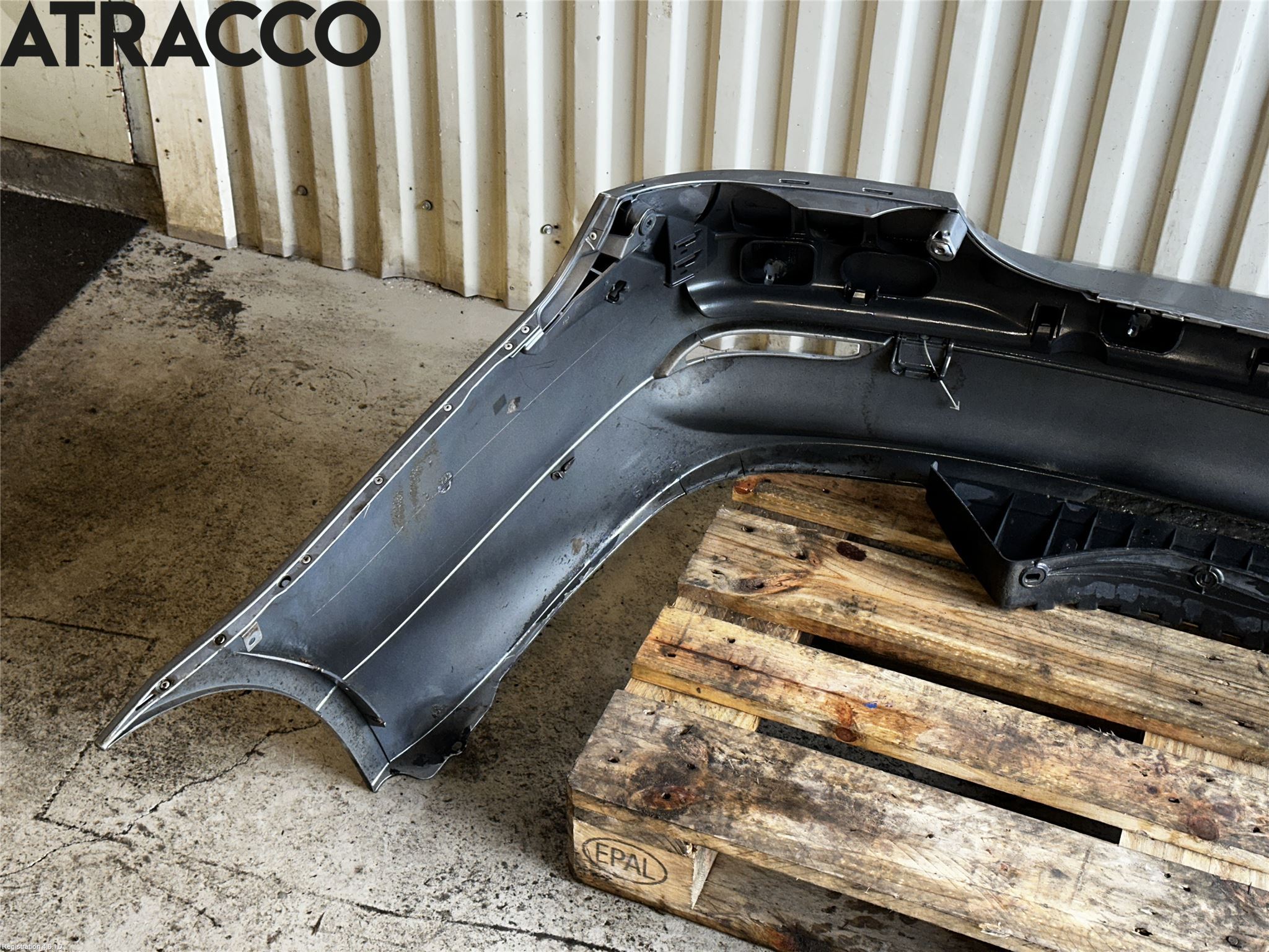 BMW 5 E60/61 Sed/Tou 02-10 Støtfanger Bak