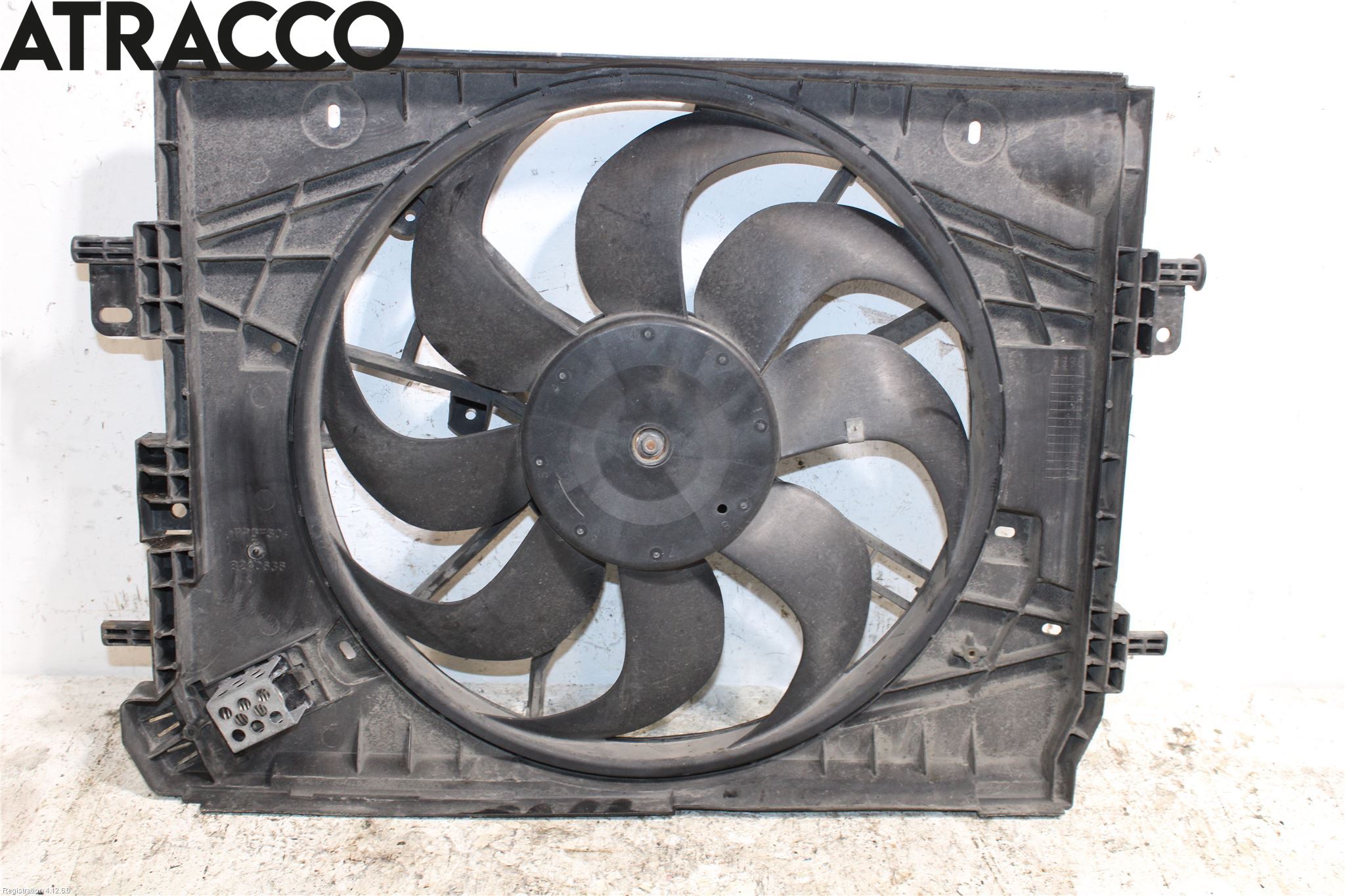 Renault CAPTUR 13-19 Kjølevifte Elektrisk