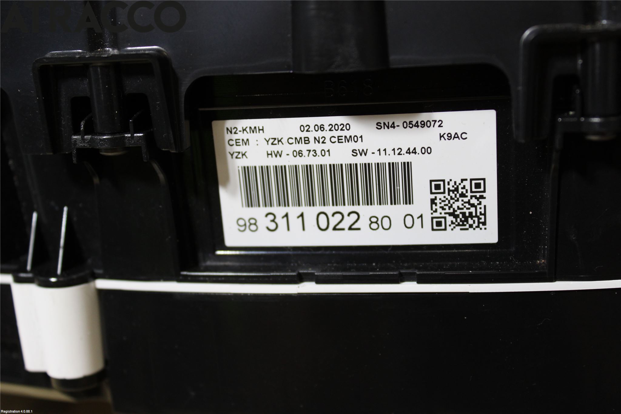 Citroen BERLINGO/E-BERLINGO 19- Instr Kombinert