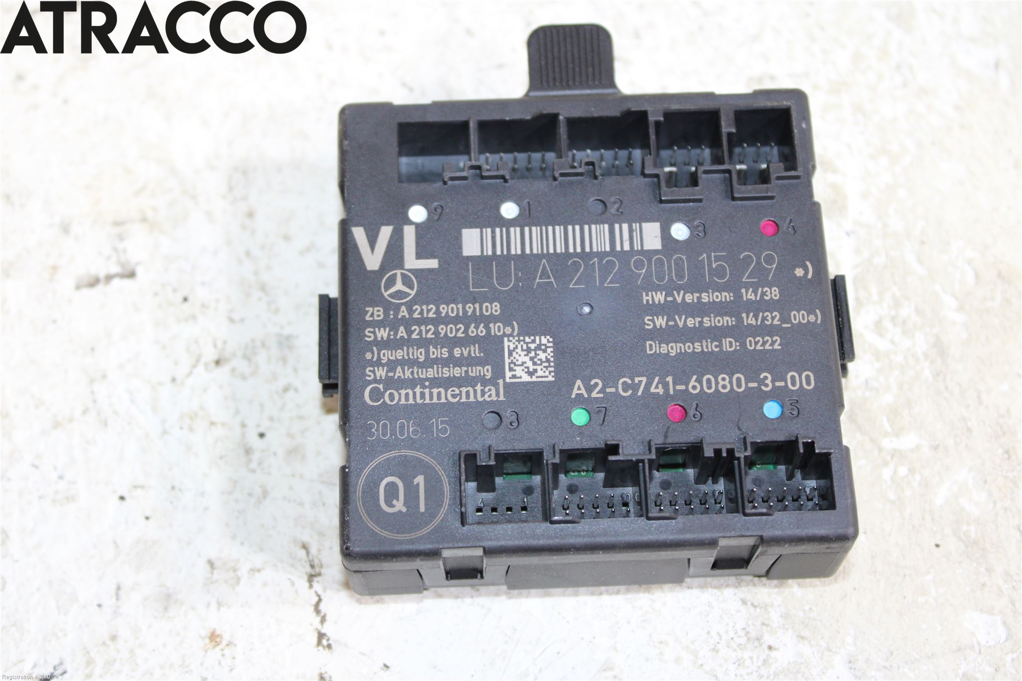 Mercedes-Benz MB E-KLASS (W212) 09-16 Styreenhet Dør