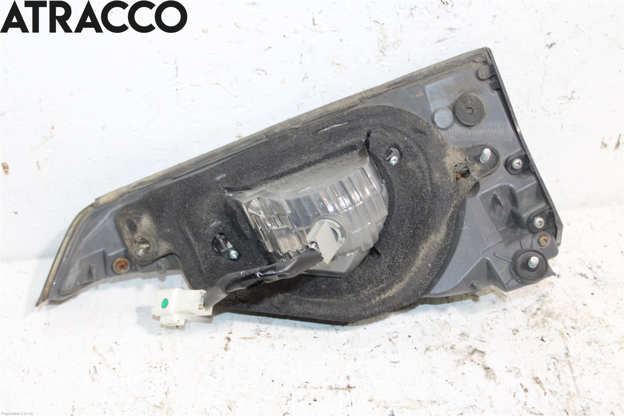 Lexus CT 200h Baklykt Høyre  På Luke(Indre)