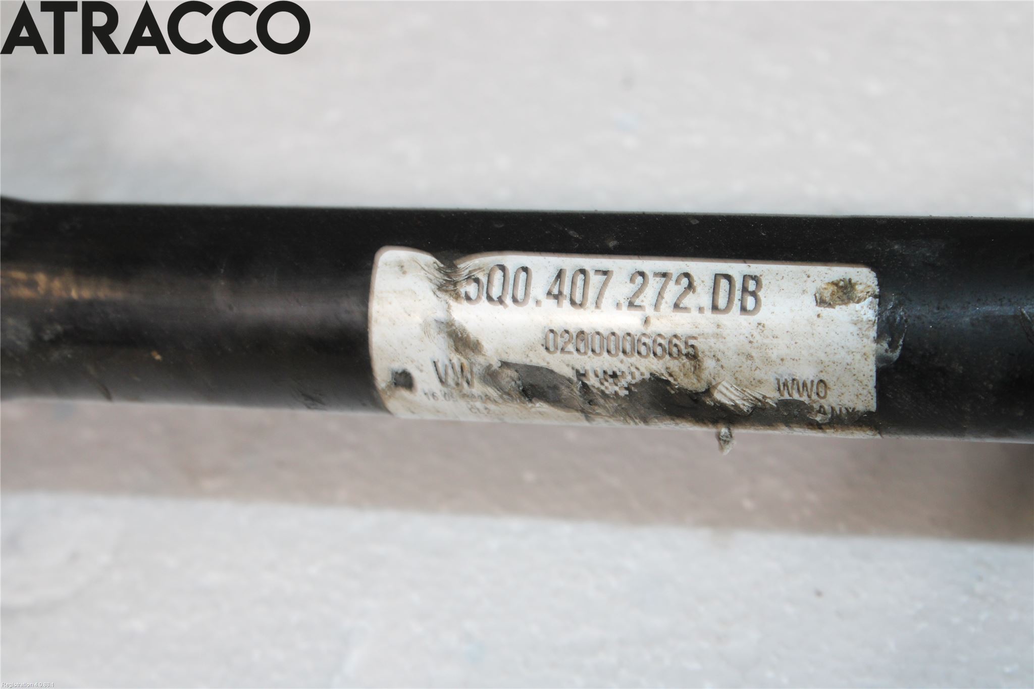 Audi A3/S3 05-13 Drivaksel Foran Kompl Høyre