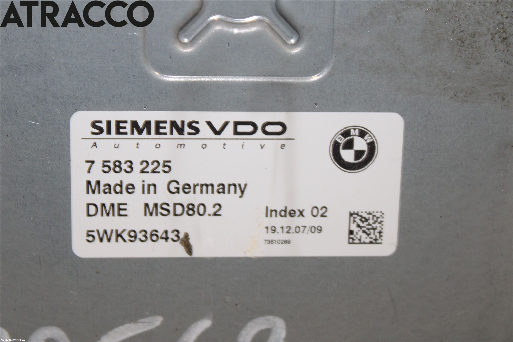 BMW 1 E87/81 5D/3D 03-11 Styreenhet Innsprøytning