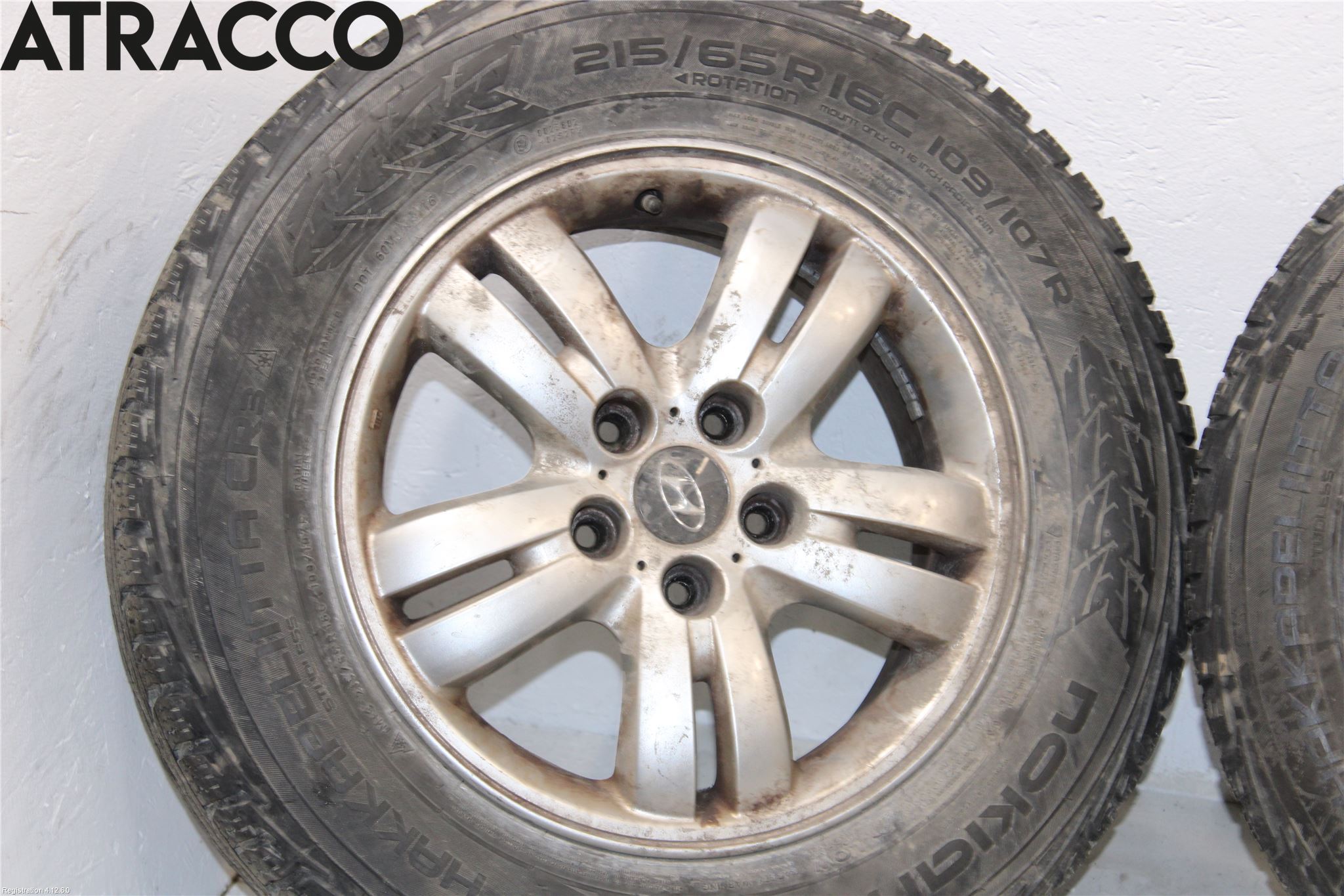 Hyundai TUCSON 05- Dekk Vinter På Alu Felg 4Stk