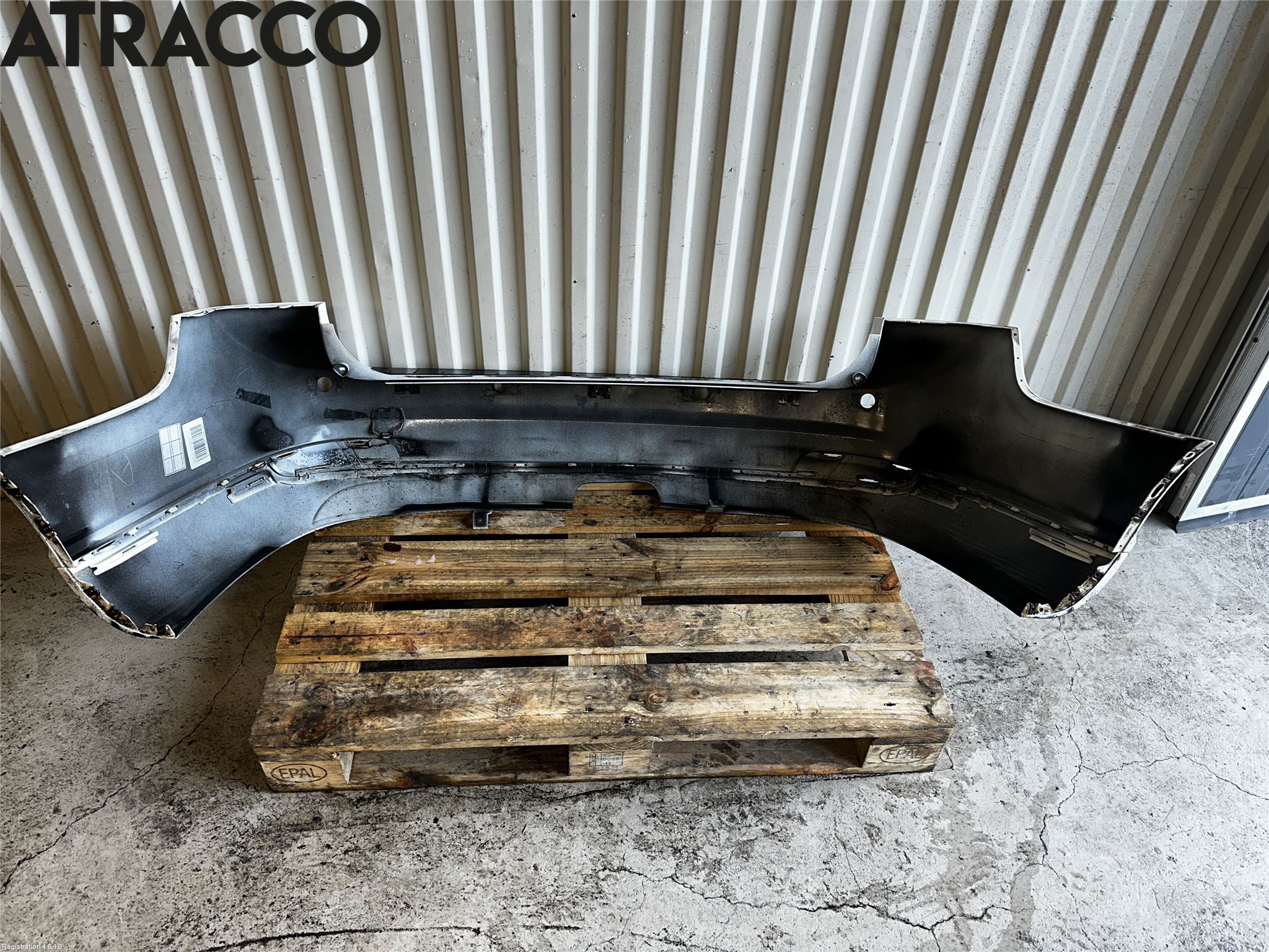 Volvo V50 08-12 Støtfanger Bak