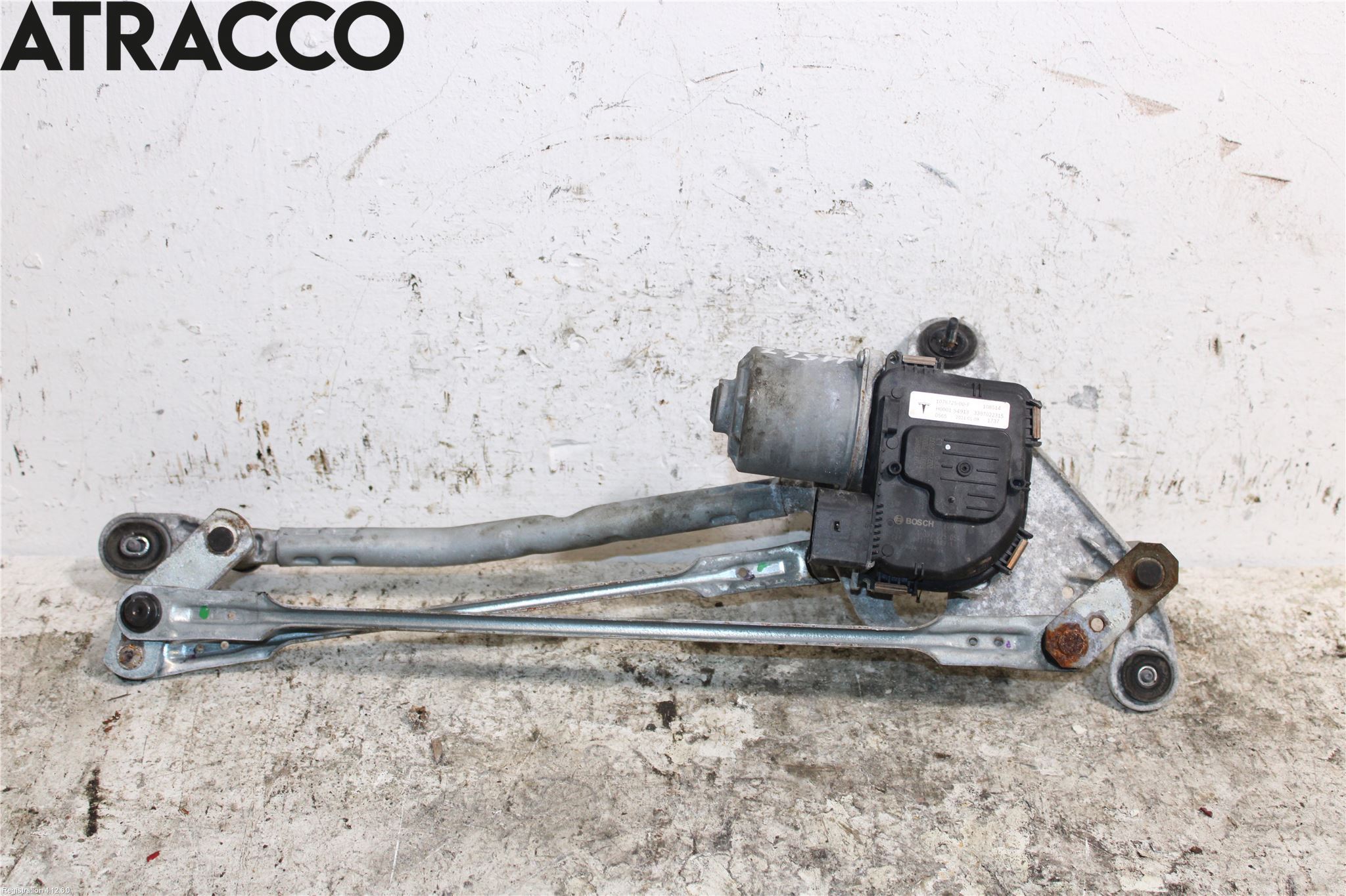 Tesla MODEL 3 17- Viskermotor Frontrute