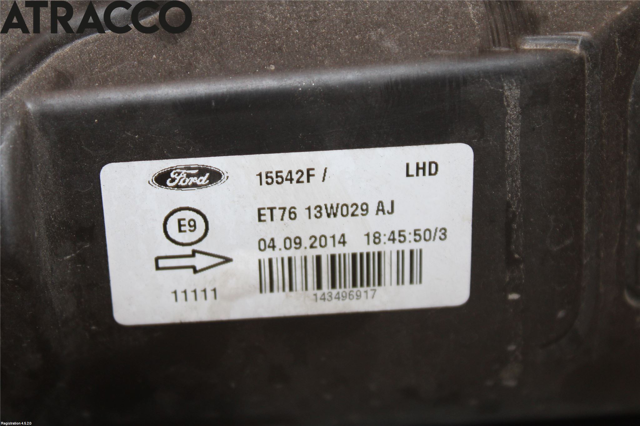 Ford TRANSIT/TOURNEO COURIER 13-23 Frontlykt Venstre