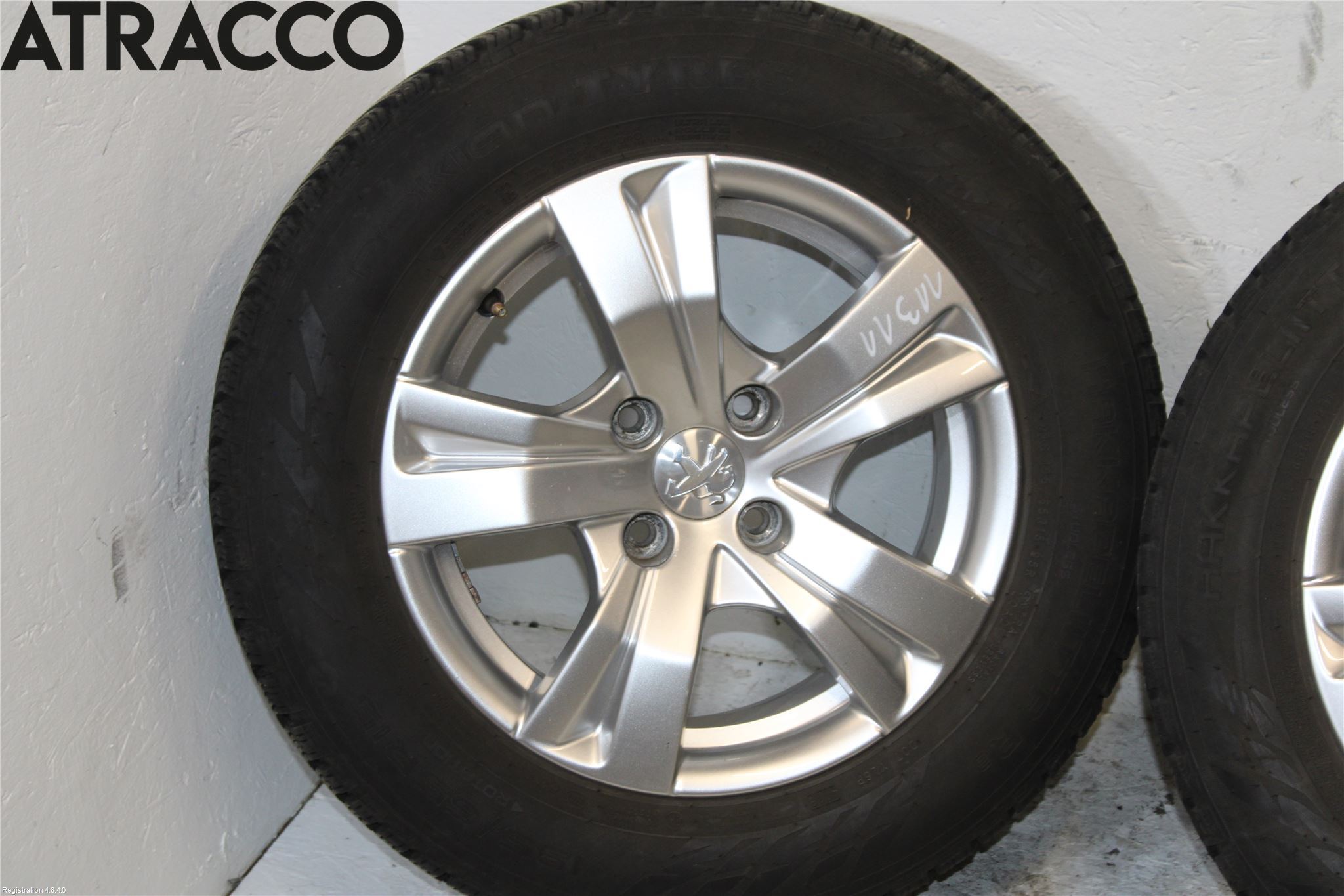 Peugeot 2008 13-20 Dekk Vinter På Alu Felg 4Stk