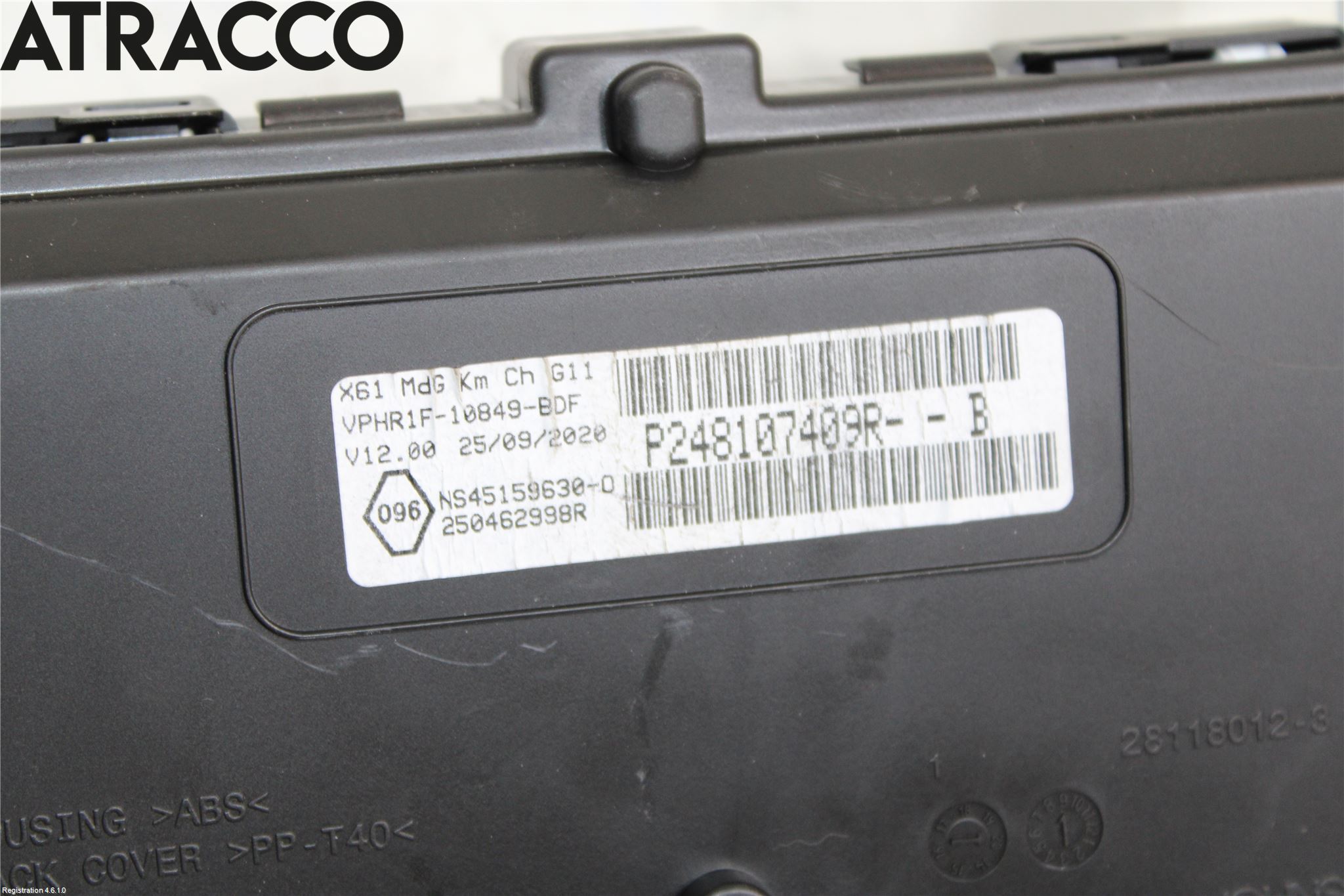 Nissan E-NV200/EVALIA Instr Kombinert