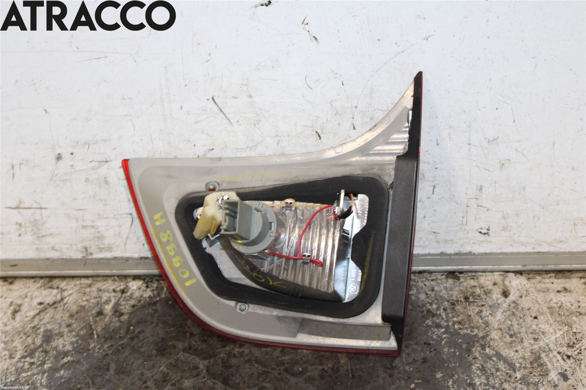 BMW X6 E71/E72   08-14 Baklykt Høyre  På Luke(Indre)