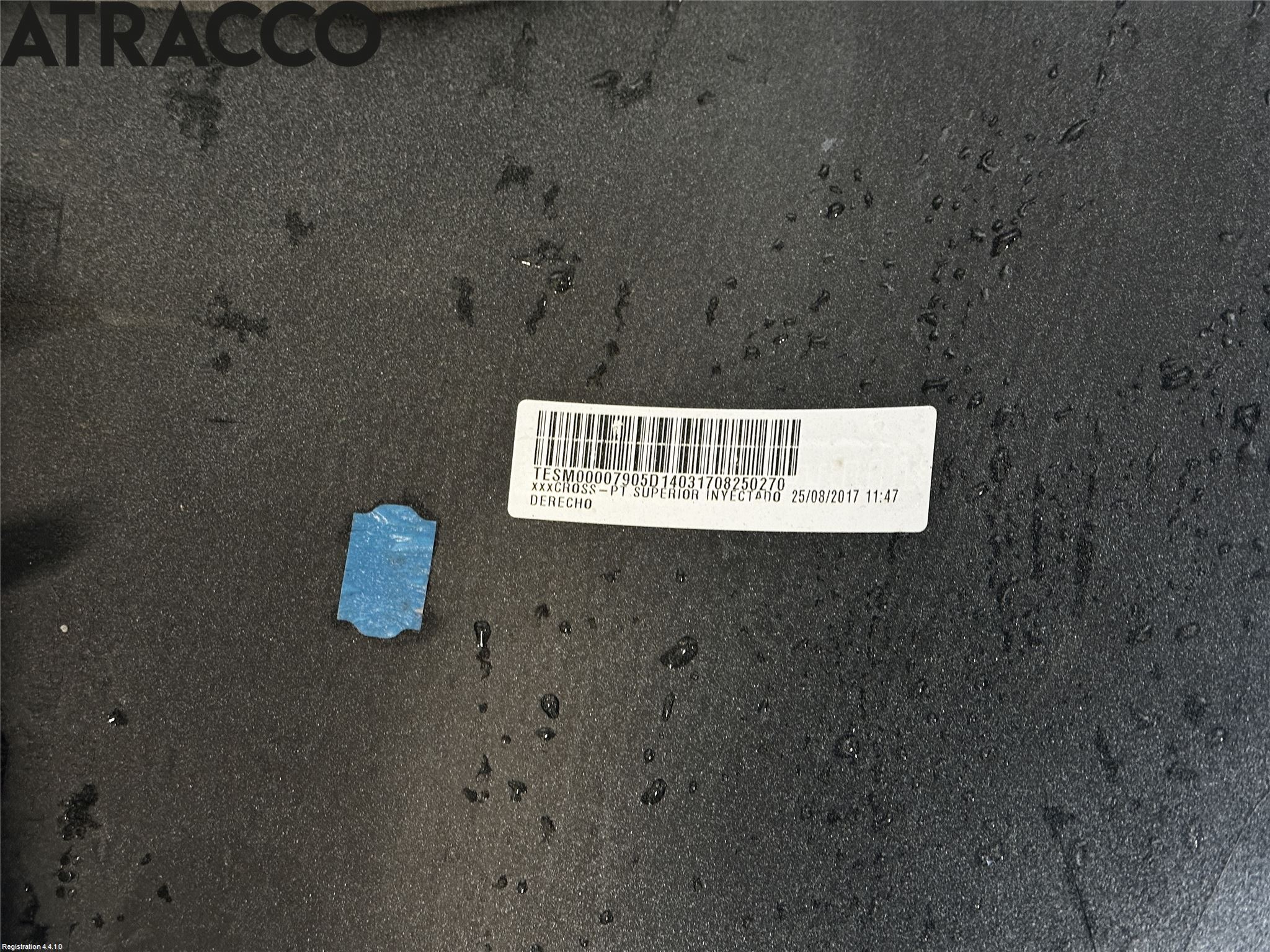 Opel CROSSLAND X 18- Støtfanger Bak