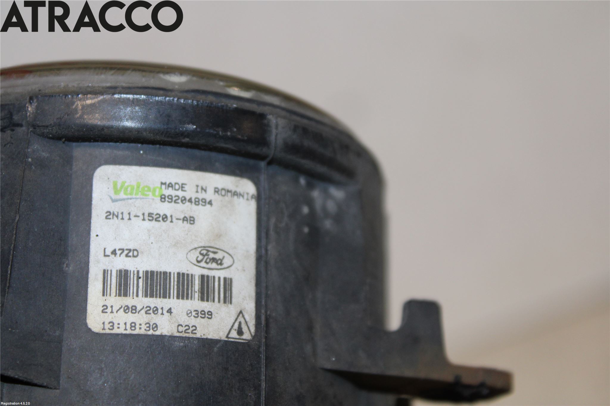 Ford TRANSIT/TOURNEO COURIER 13-23 Frontlykt-Kurve-Tåkelys