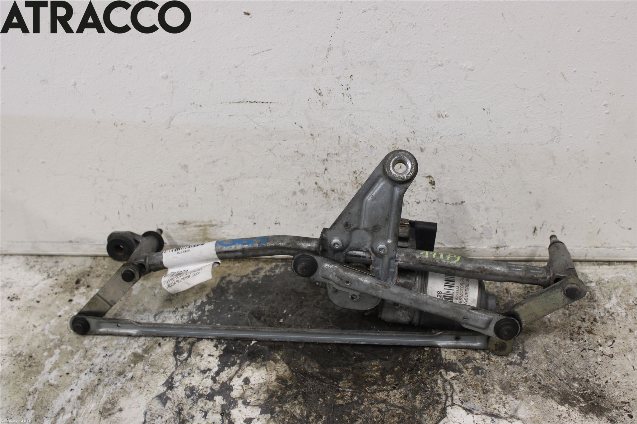 Skoda SUPERB 09-15 Viskermotor Frontrute