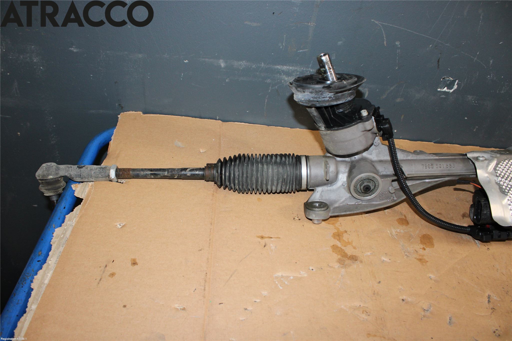 Skoda ROOMSTER Servo Snekke - Tannstang